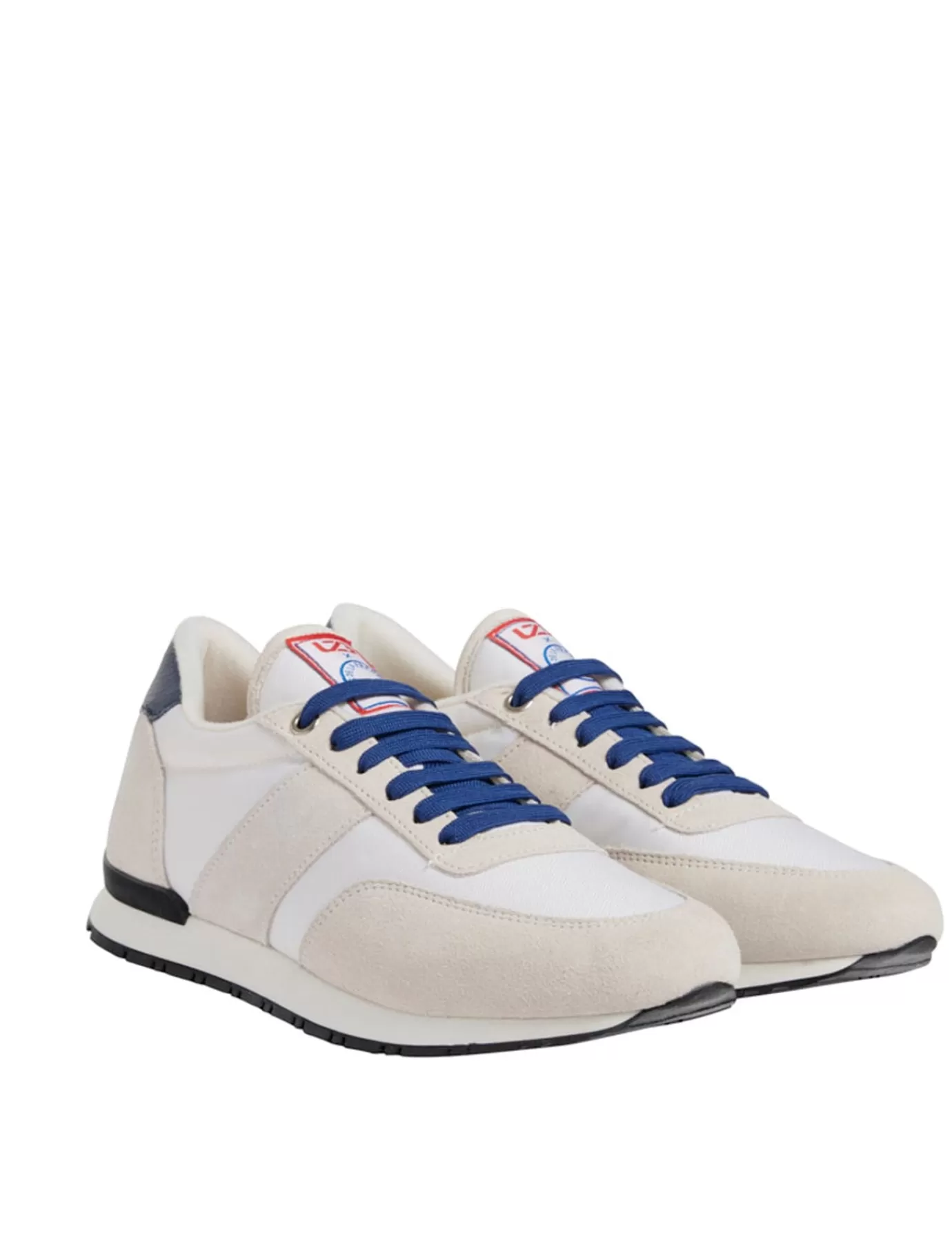 Ines De La Fressange Paris Baskets "77" UZS x Ines de la Fressange Unisexe blanc/beige/bleu