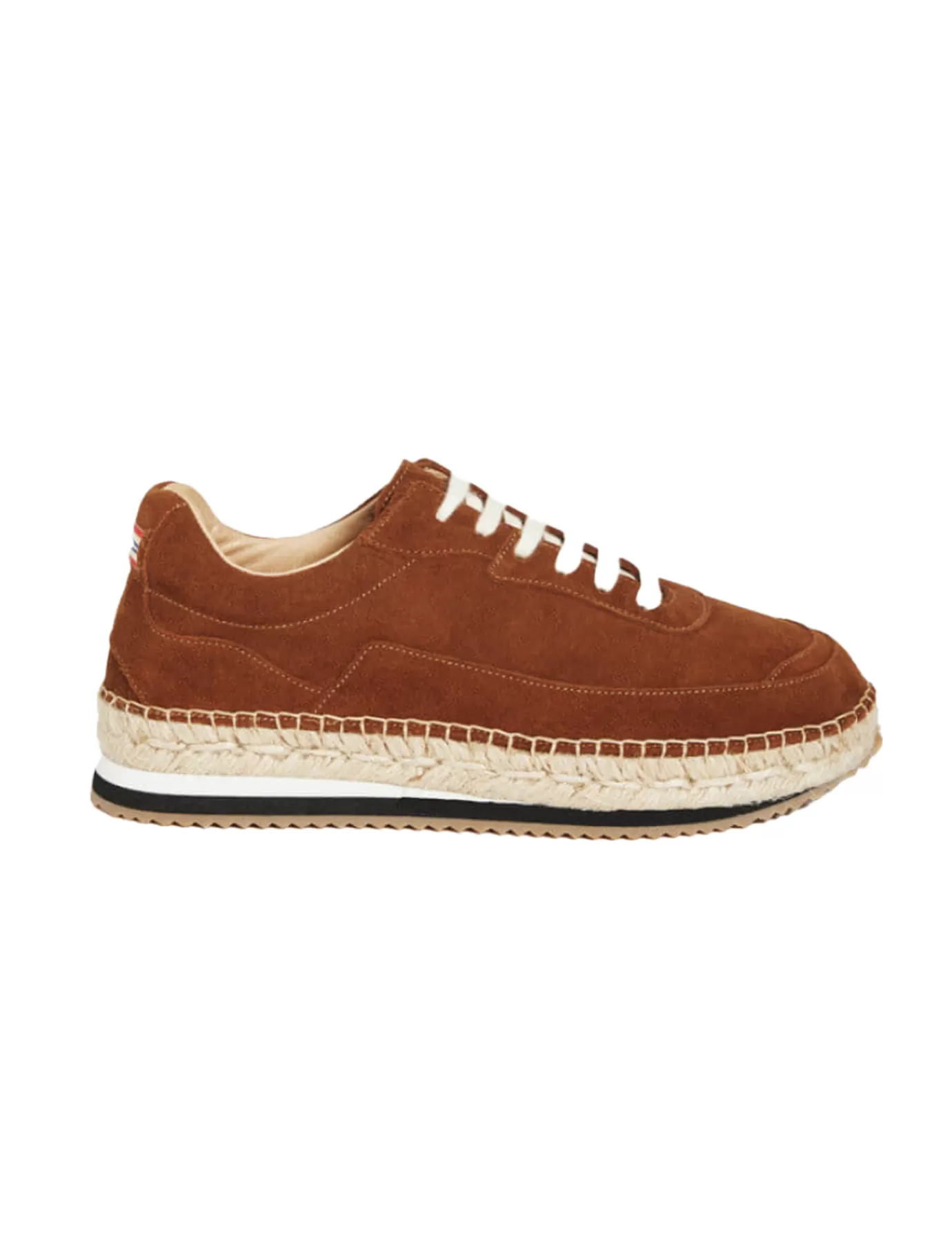 Ines De La Fressange Paris Baskets-espadrilles Tracy daim marron