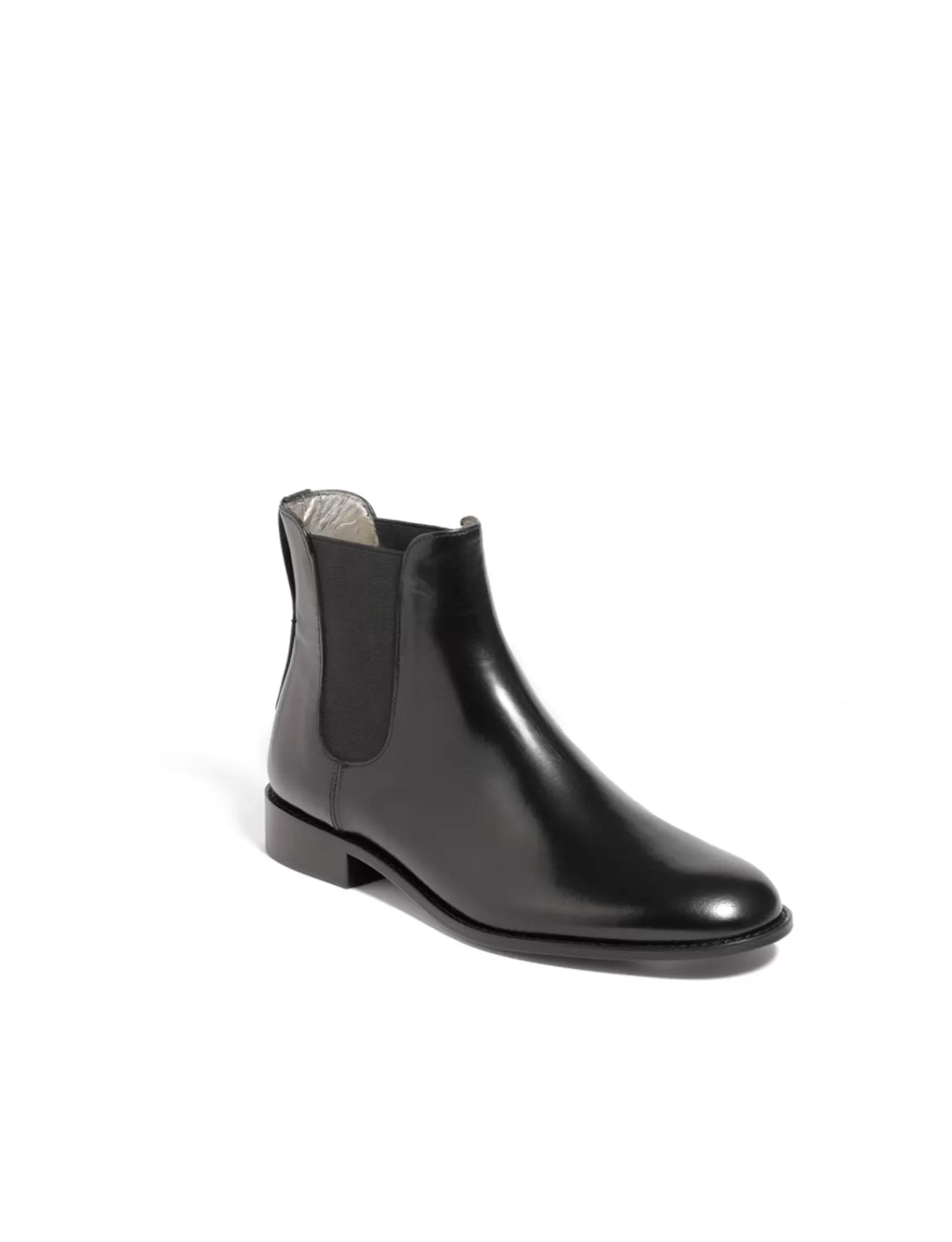 Ines De La Fressange Paris Bottines Chelsea cuir noir