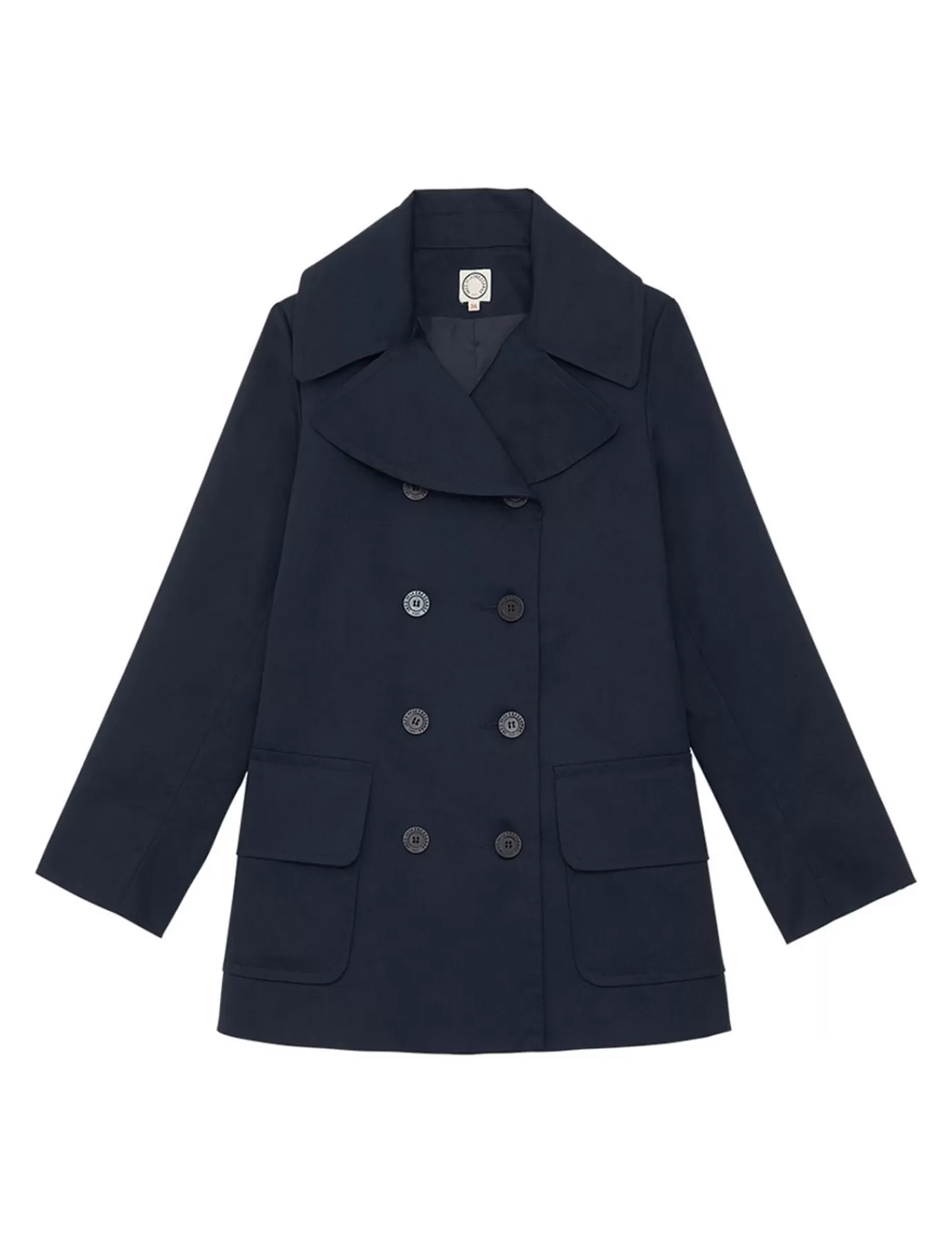 Ines De La Fressange Paris Caban Séraphine bleu Navy léger