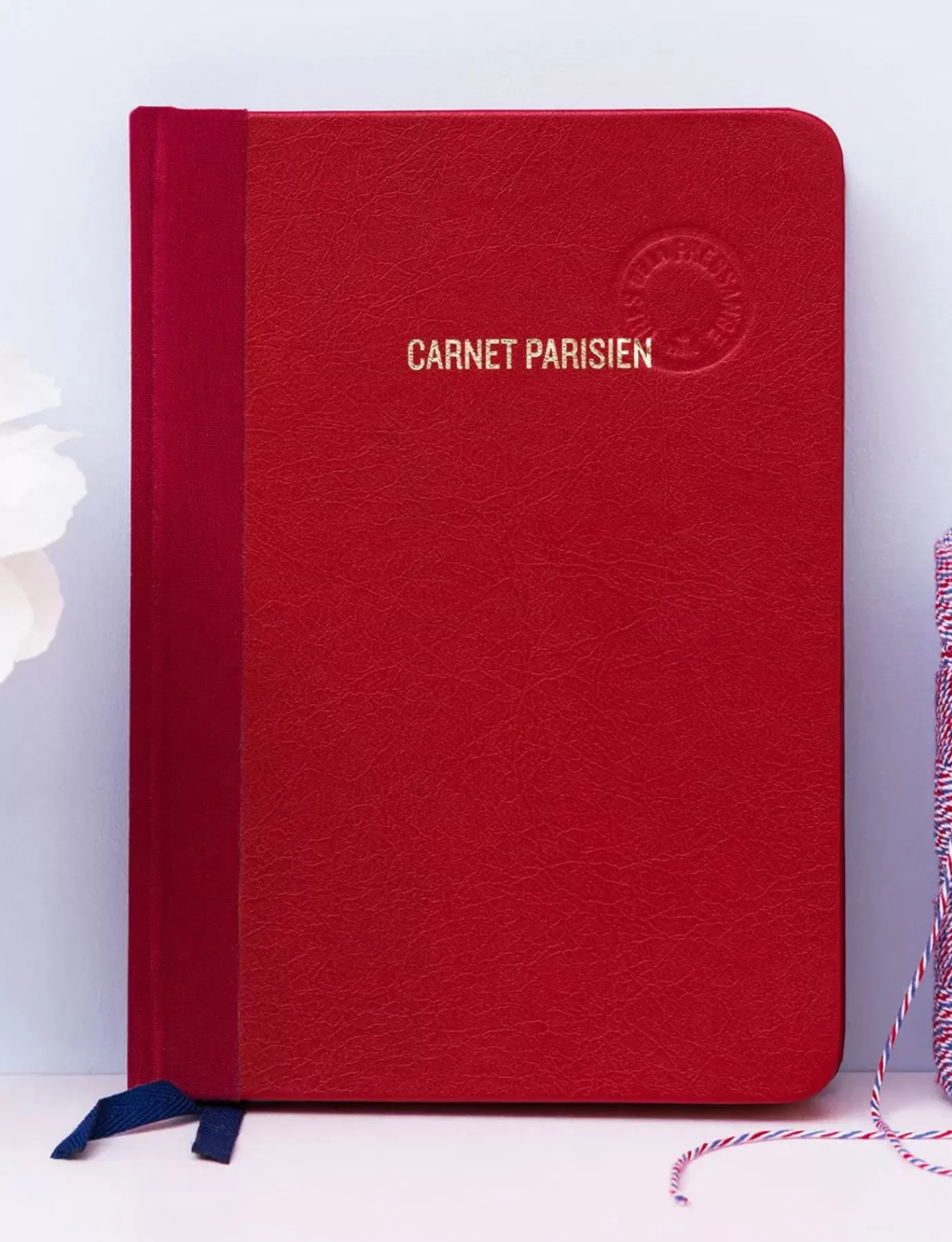 Ines De La Fressange Paris Carnet parisien rouge