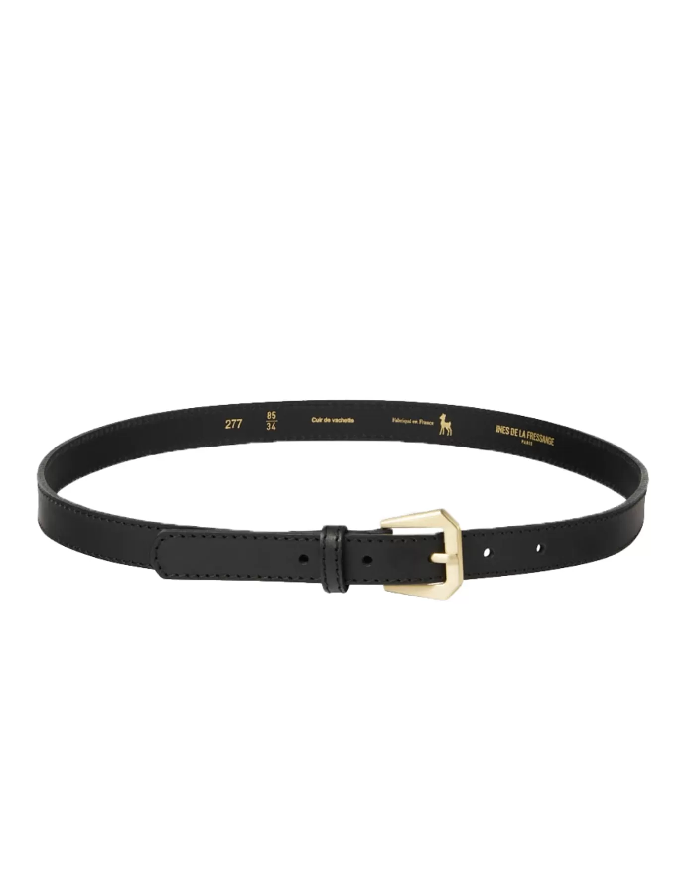 Ines De La Fressange Paris Ceinture Augustine noire