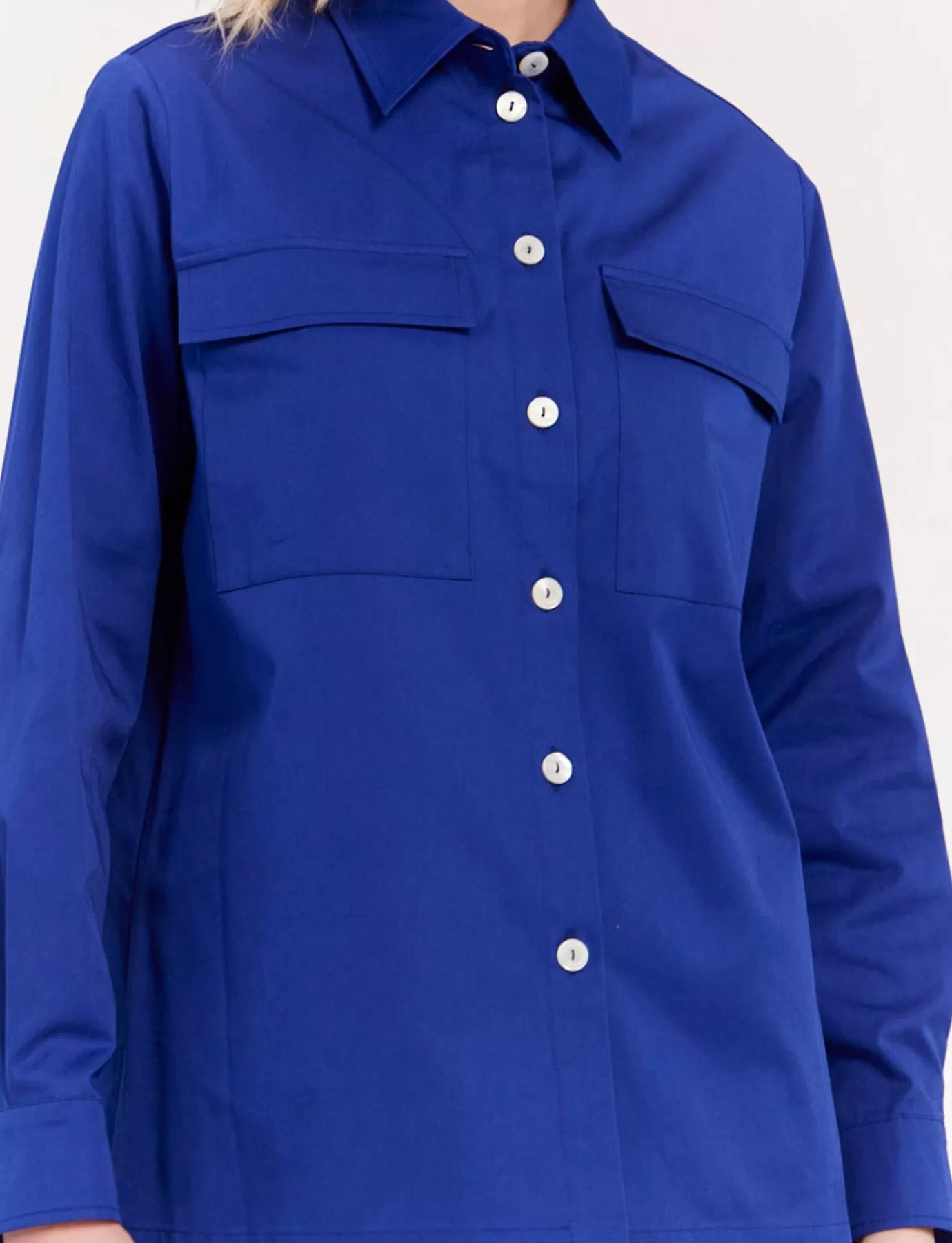 Ines De La Fressange Paris Chemise Chandler bleue