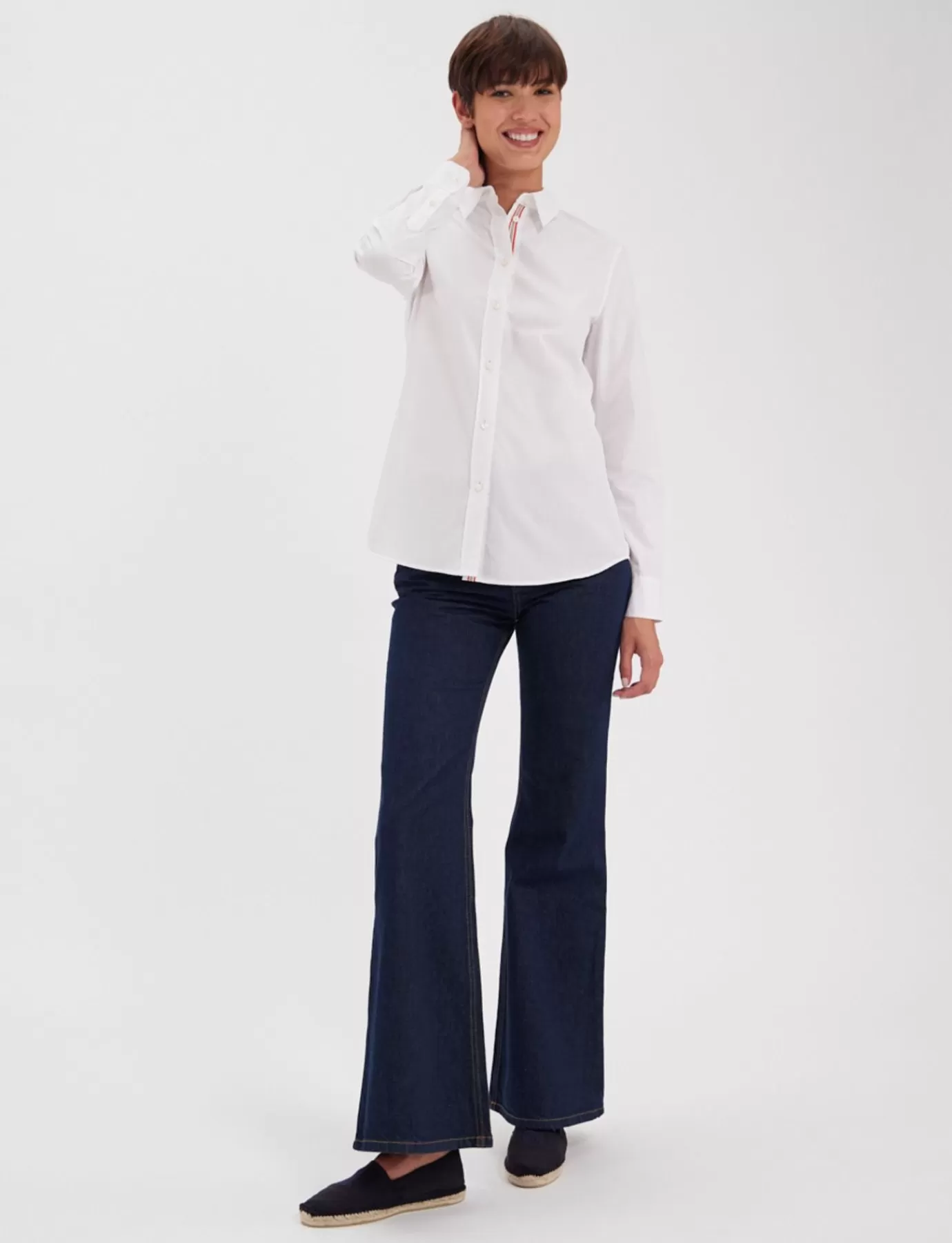 Ines De La Fressange Paris Chemise Martin blanche