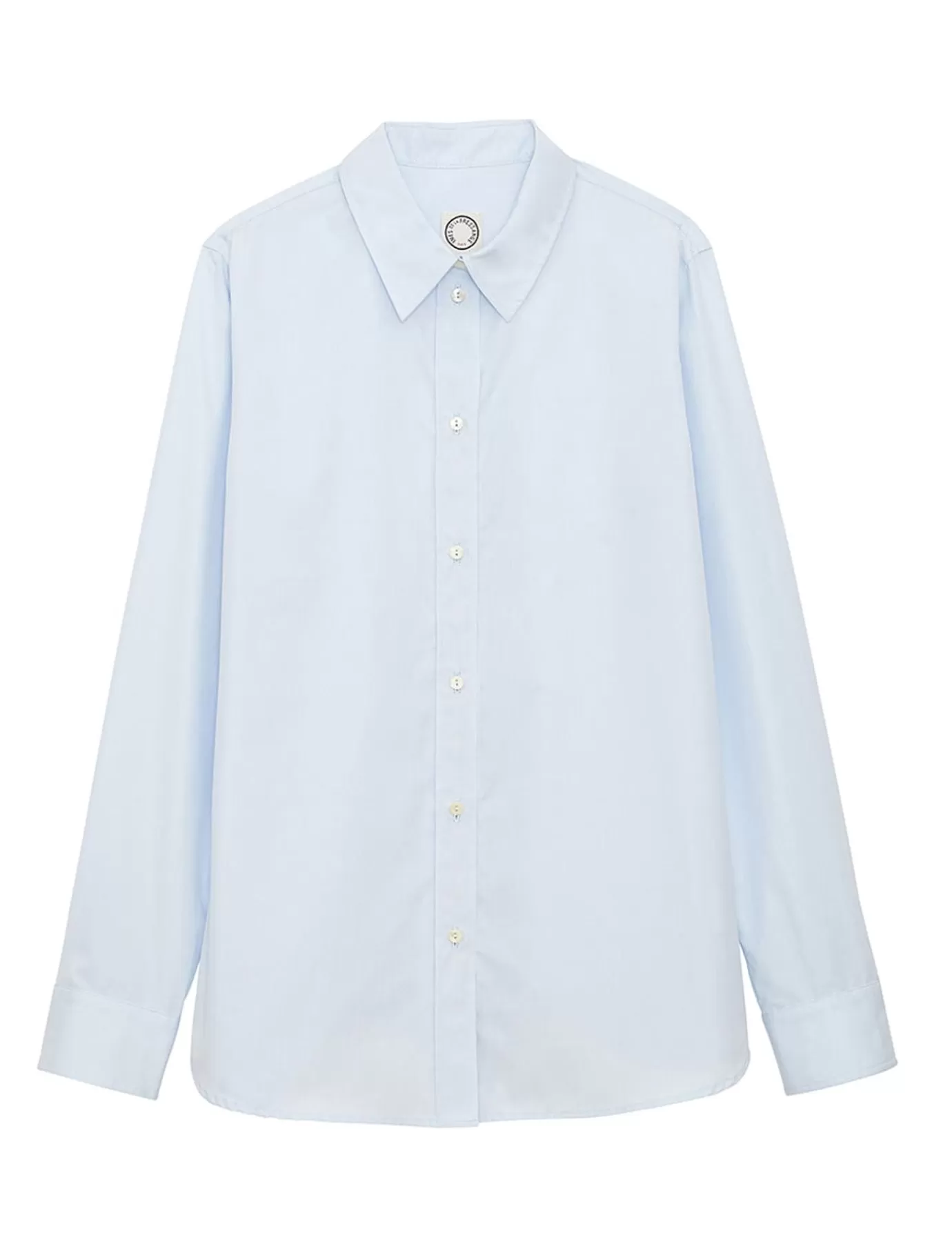 Ines De La Fressange Paris Chemise Martin coton bleu ciel