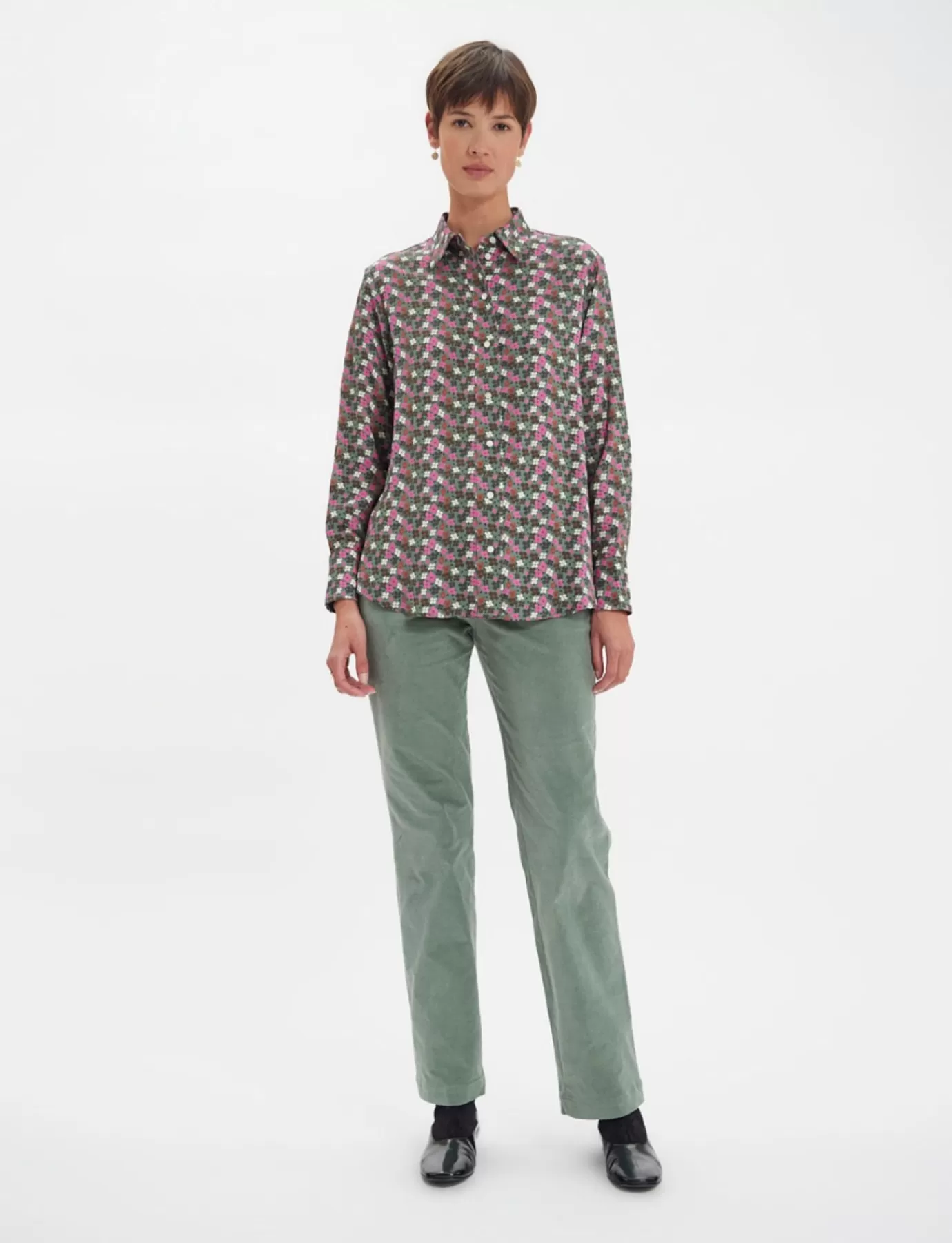 Ines De La Fressange Paris Chemise Maureen motifs à fleurs