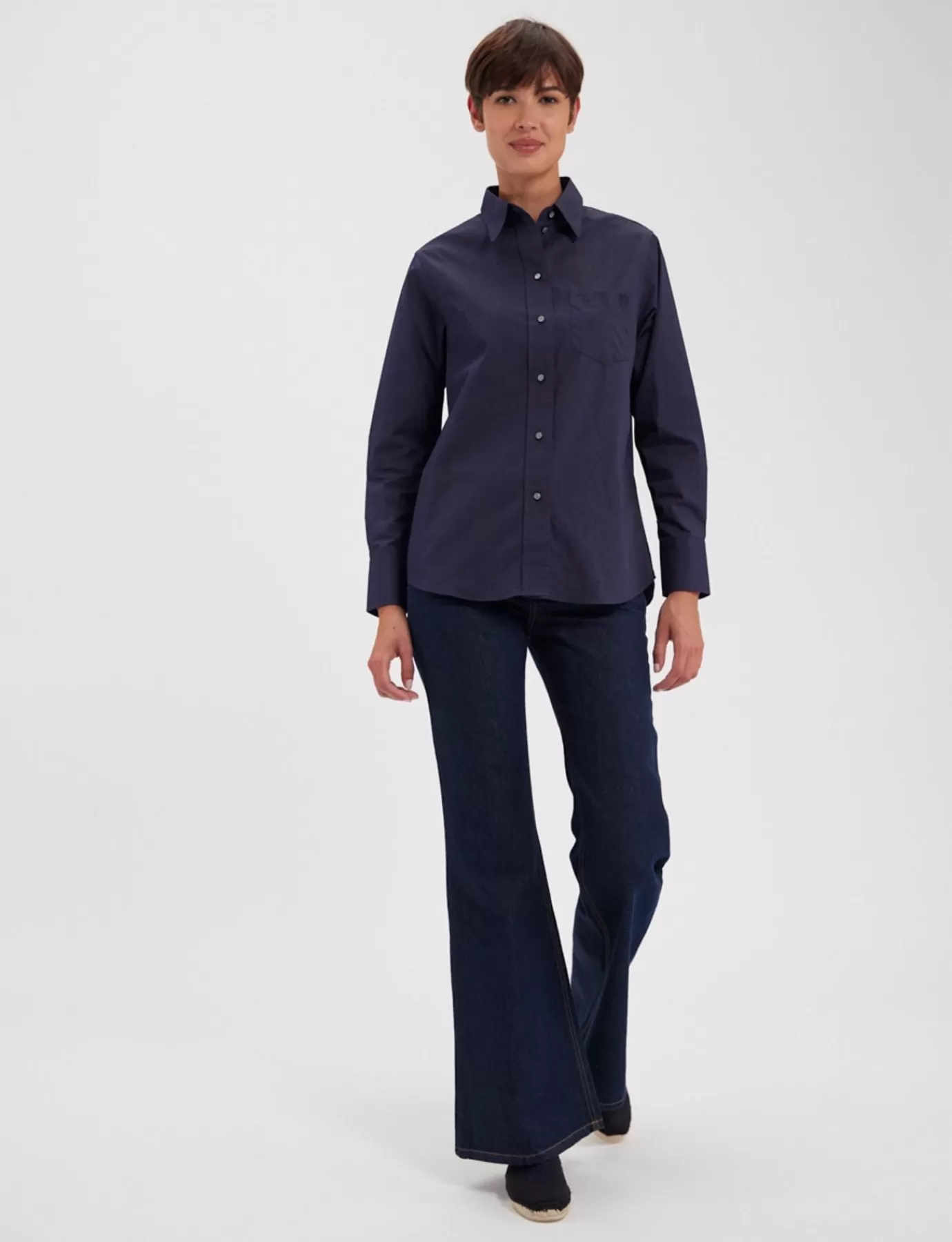 Ines De La Fressange Paris Chemise Maureen Navy