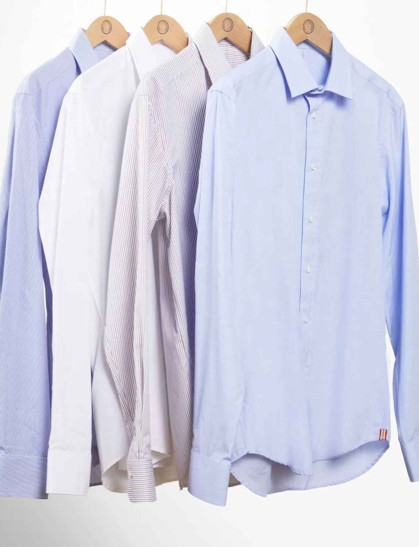 Ines De La Fressange Paris Chemise pour homme Julien bleu clair