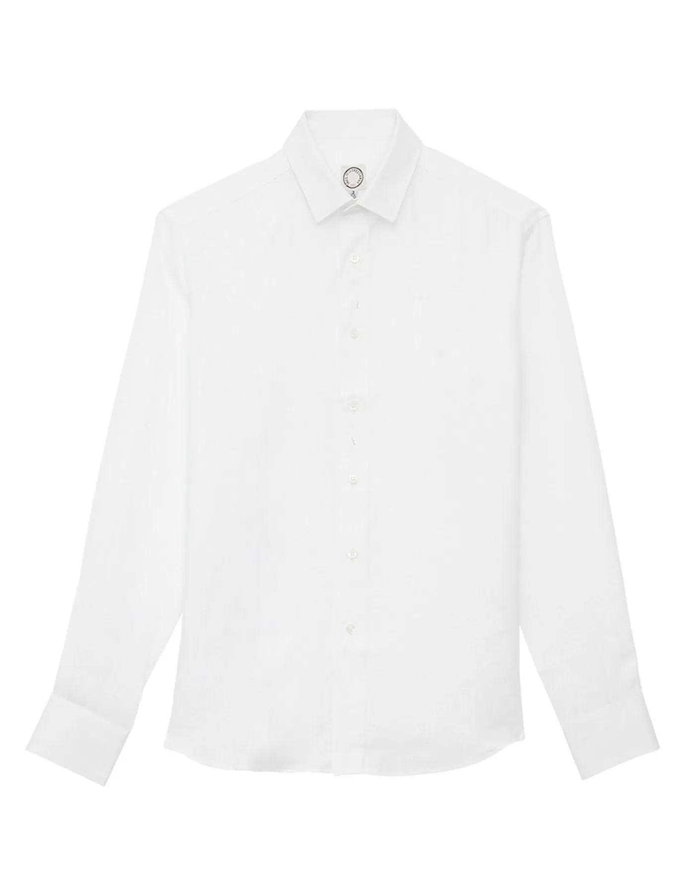 Ines De La Fressange Paris Chemise pour homme Olivier blanche en lin