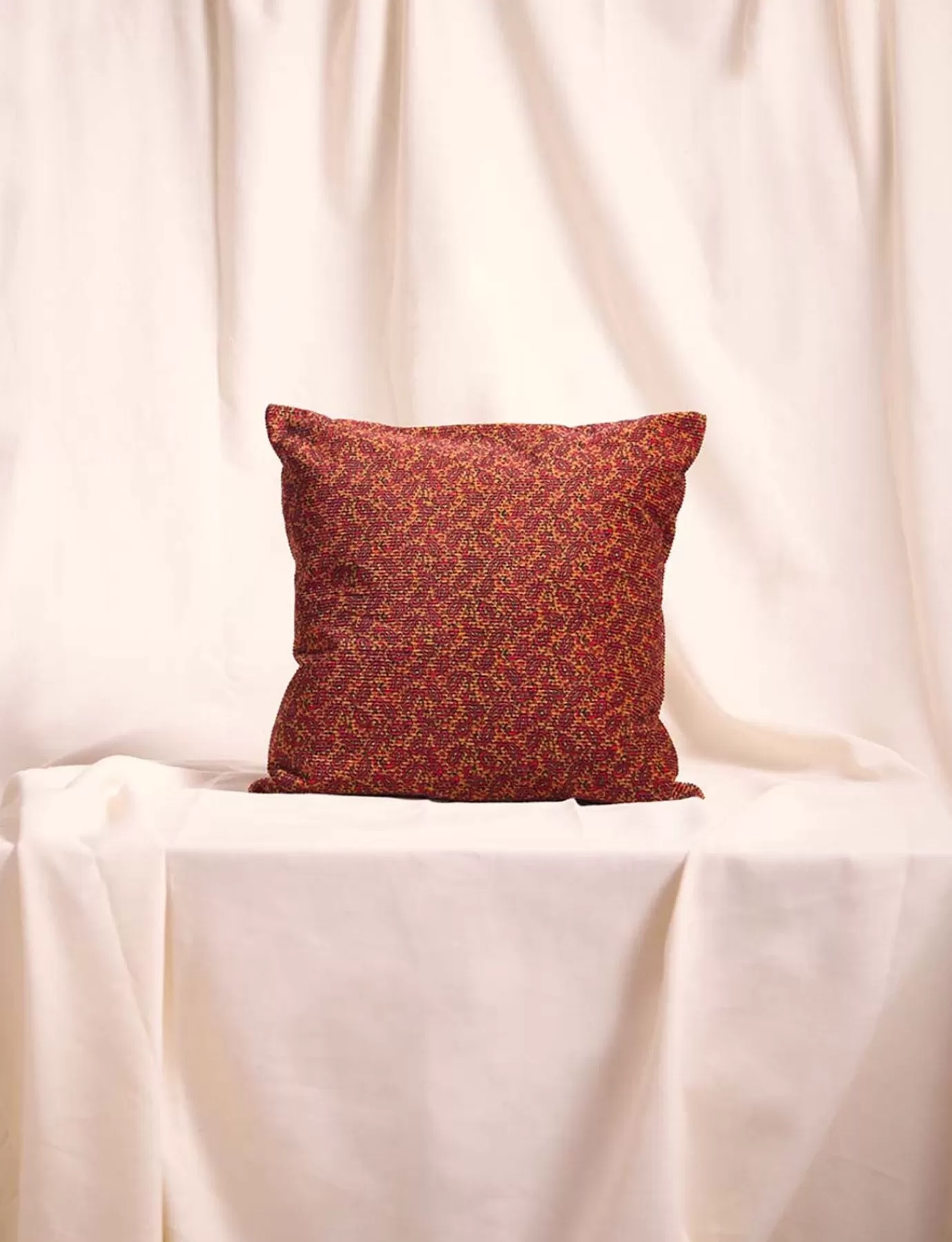 Ines De La Fressange Paris Coussin Sandy velours côtelé upcyclé