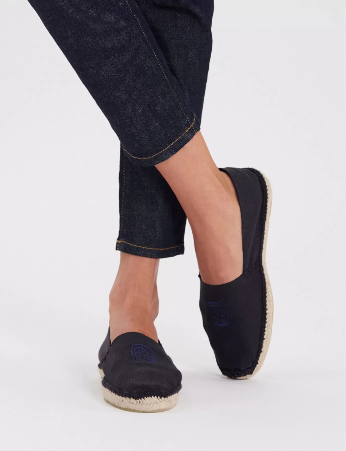 Ines De La Fressange Paris Espadrille Francine noir