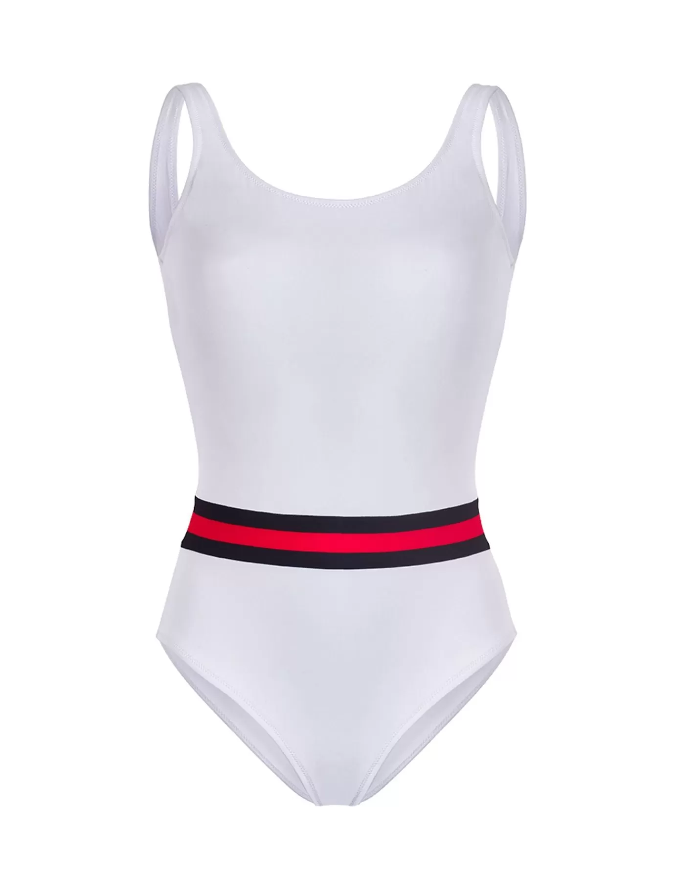 Ines De La Fressange Paris Fashion, maillot de bain une pièce femme uni blanc, Ines x Vilebrequin