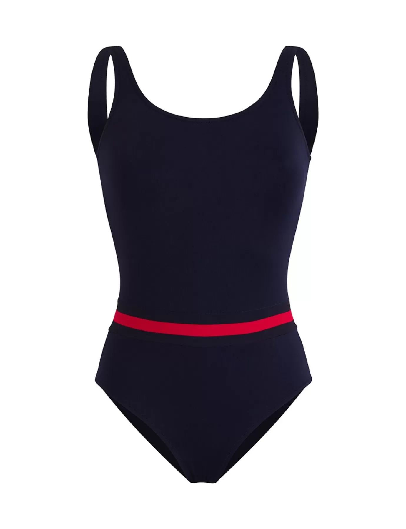 Ines De La Fressange Paris Fashion, maillot de bain une pièce femme uni bleu, Ines x Vilebrequin