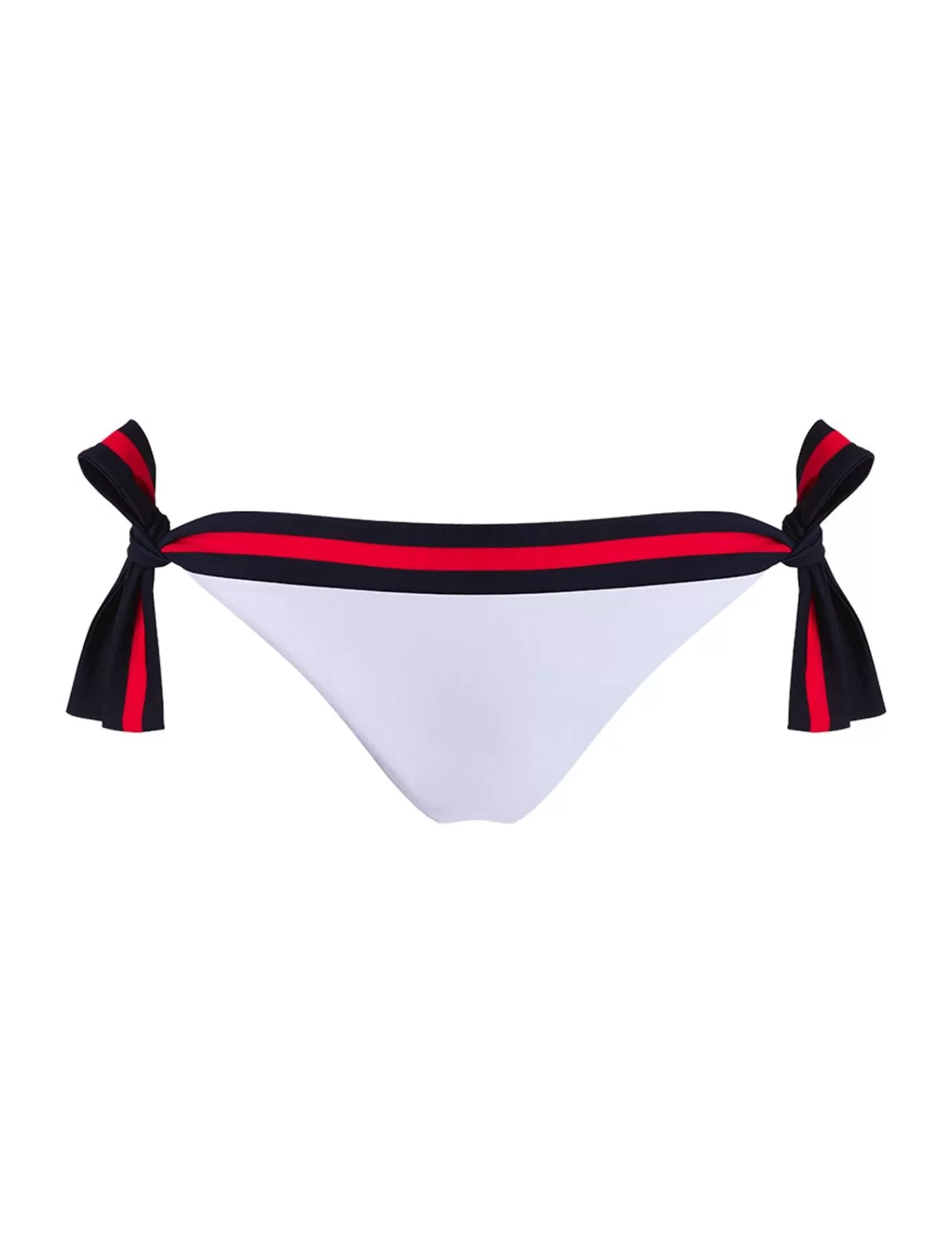 Ines De La Fressange Paris Flamme, bas de maillot de bain femme mini, blanc, Ines x Vilebrequin