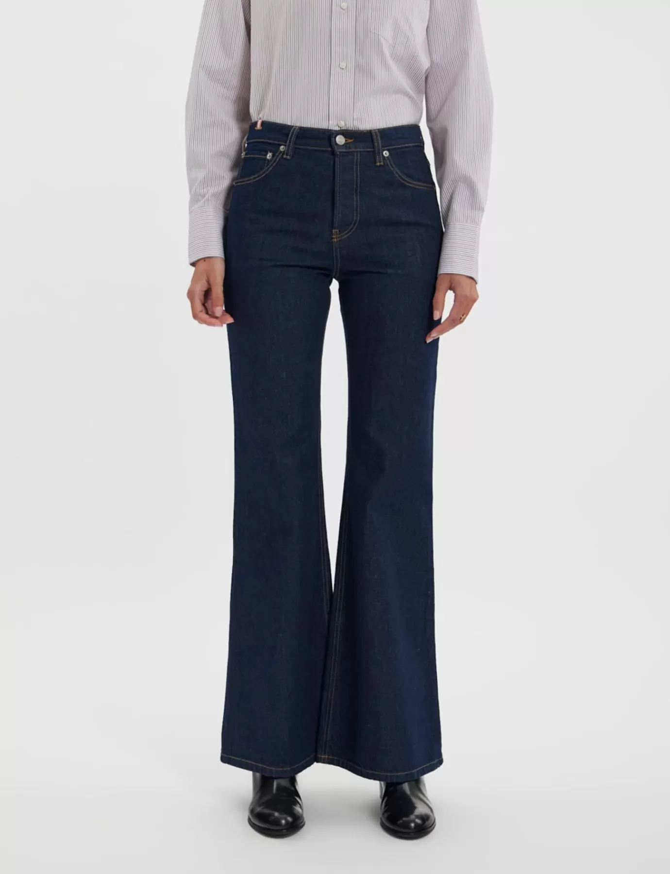 Ines De La Fressange Paris Jean Jane coupe flare