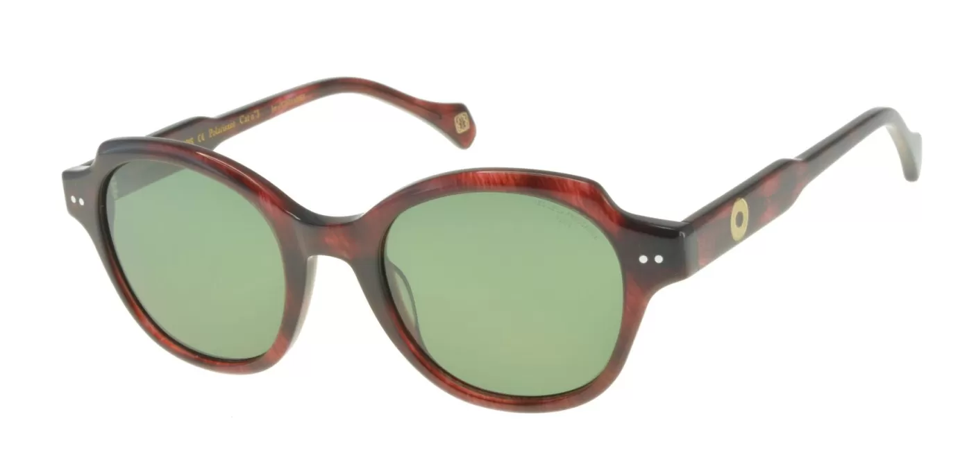 Ines De La Fressange Paris Lunettes de soleil Julianne bordeaux