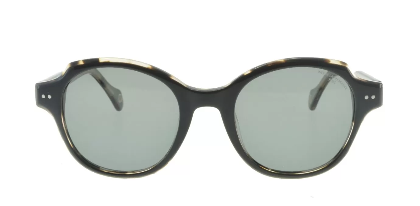 Ines De La Fressange Paris Lunettes de soleil Julianne noires écailles