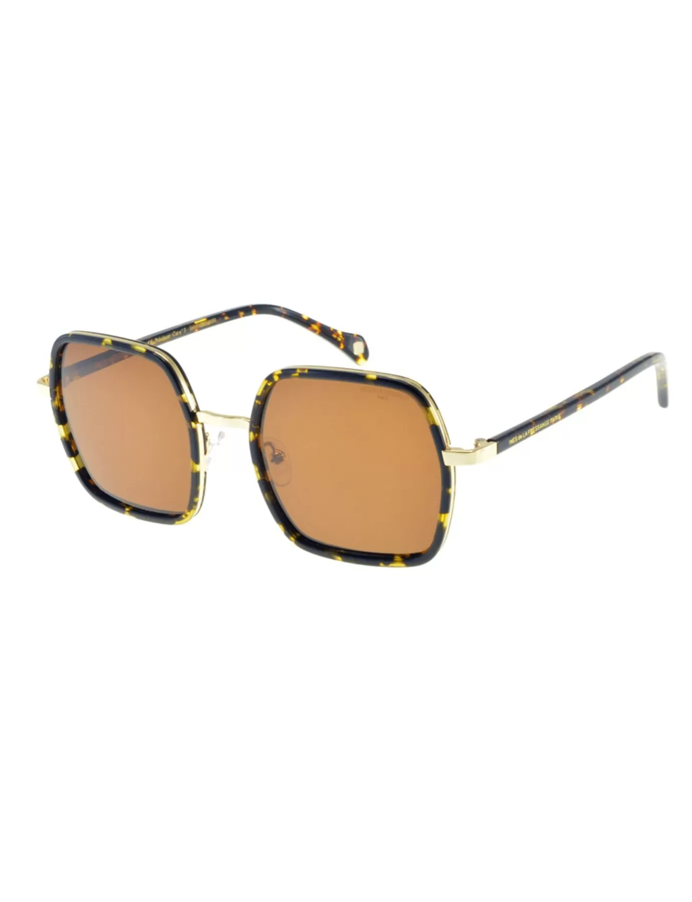 Ines De La Fressange Paris Lunettes de soleil Katherine rose gris