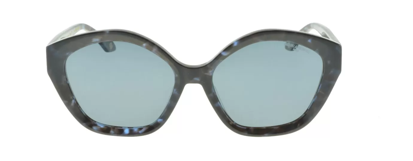 Ines De La Fressange Paris Lunettes de soleil Marylin bleues écailles