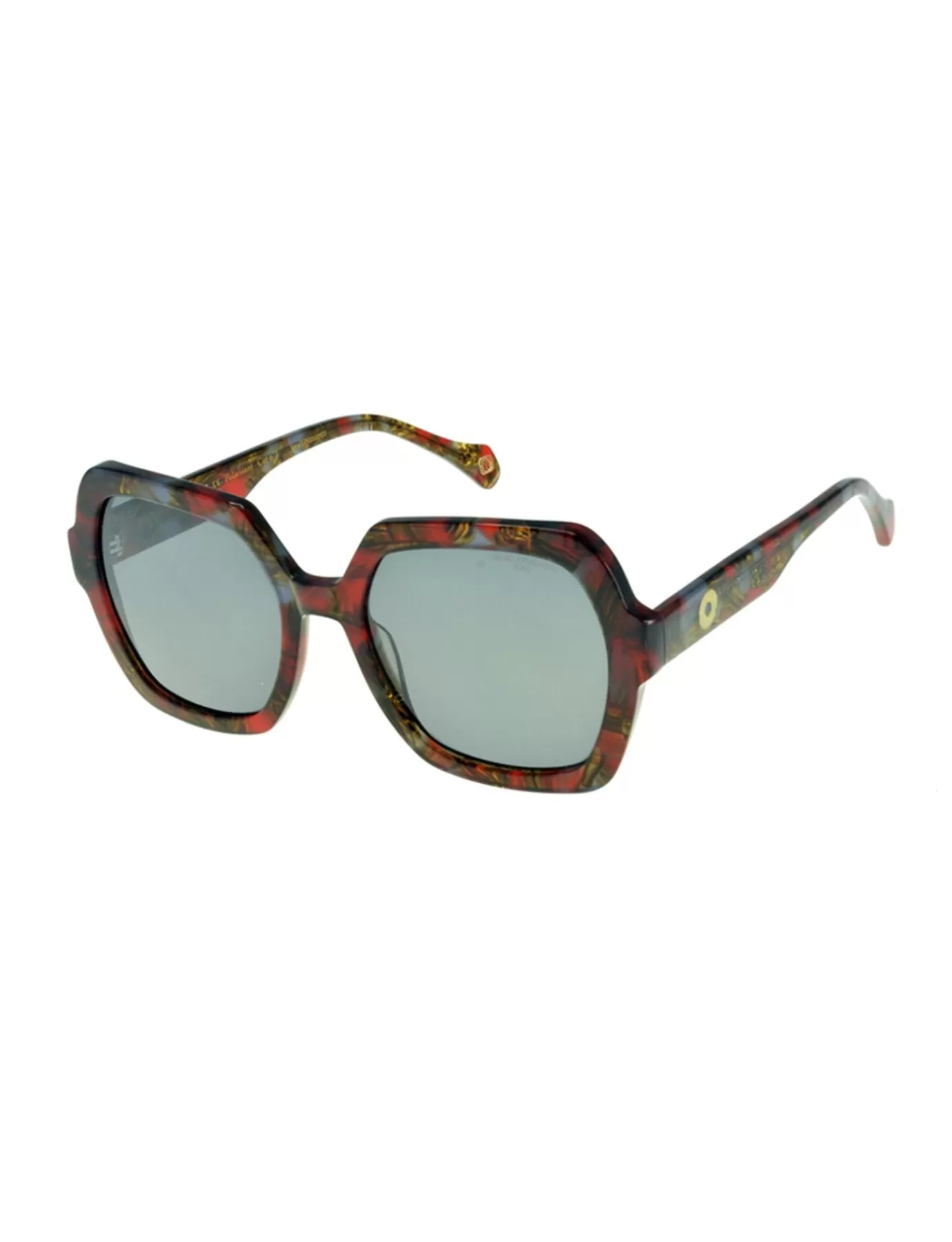 Ines De La Fressange Paris Lunettes de soleil Monica rouges