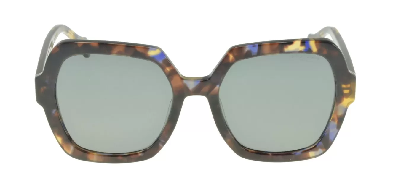 Ines De La Fressange Paris Lunettes de soleil Monica violettes marbrées