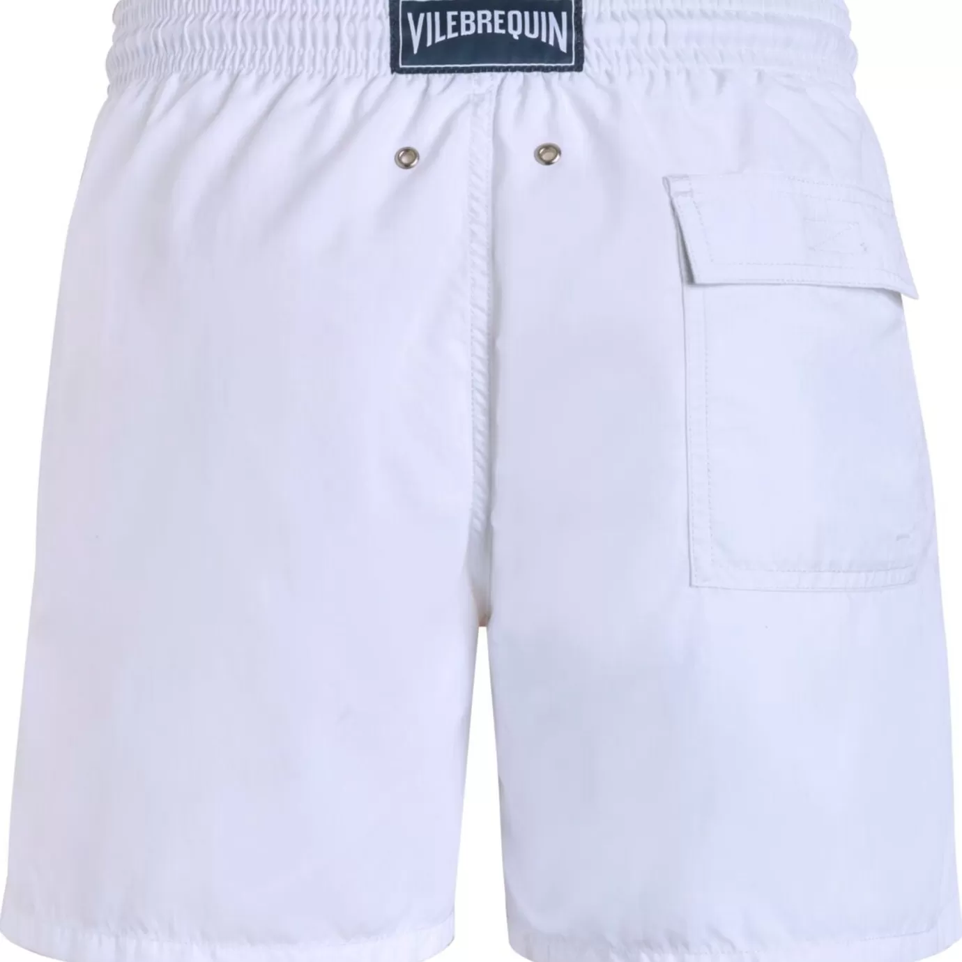 Ines De La Fressange Paris Maillot de bain Ines x Vilebrequin, modèle Moorea, blanc