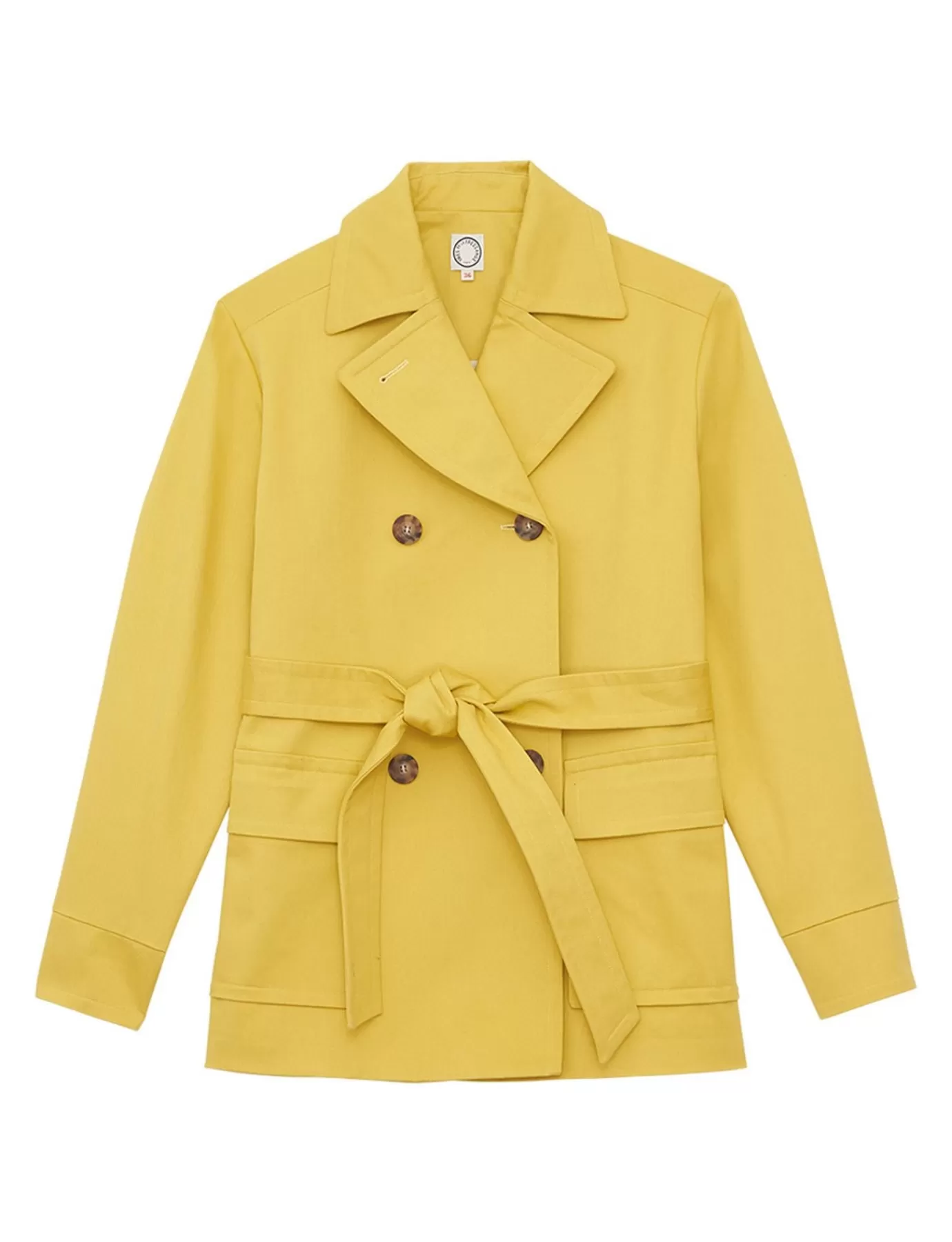 Ines De La Fressange Paris Manteau Romaric jaune