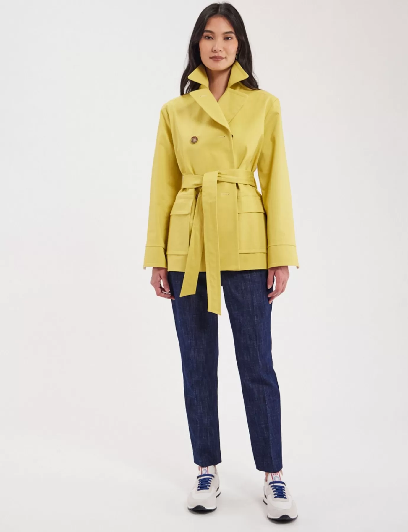 Ines De La Fressange Paris Manteau Romaric jaune