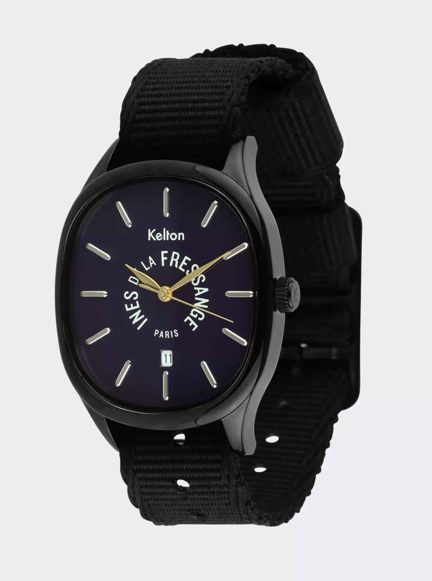 Ines De La Fressange Paris Montre Grande Colorama Minuit Kelton x