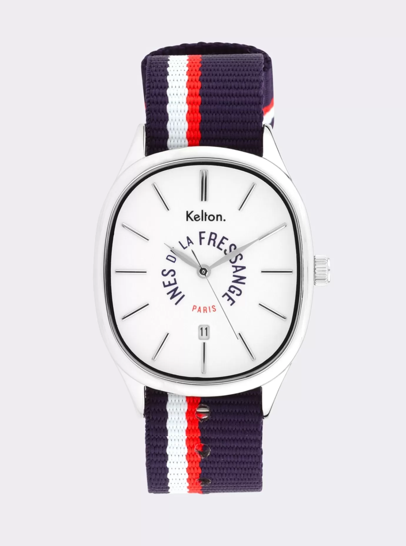 Ines De La Fressange Paris Montre Grande Colorama Sport navy Kelton x