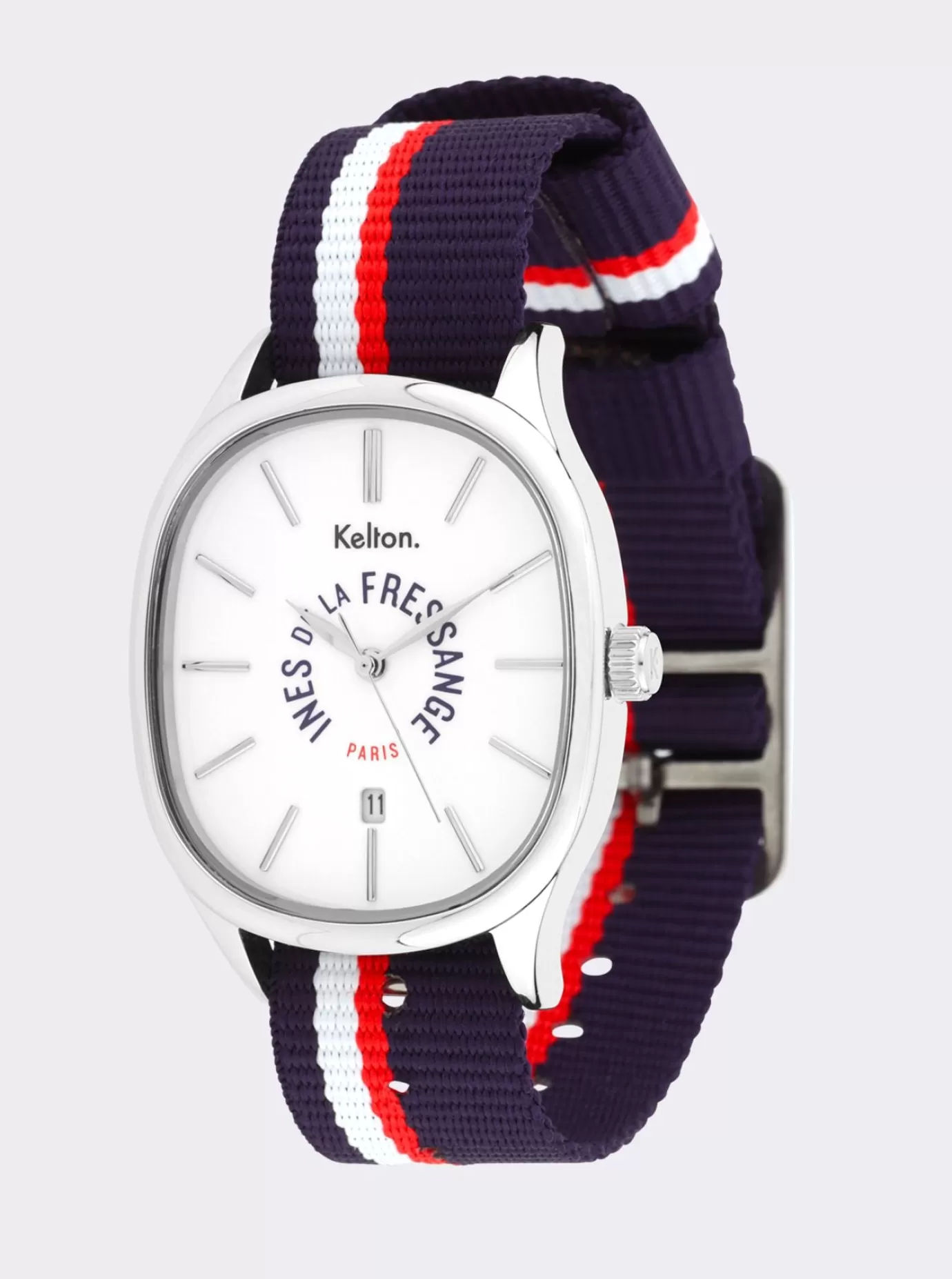 Ines De La Fressange Paris Montre Grande Colorama Sport navy Kelton x