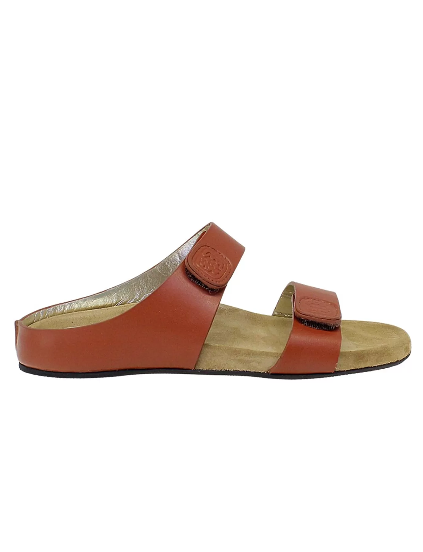 Ines De La Fressange Paris Mules Delia cuir cognac