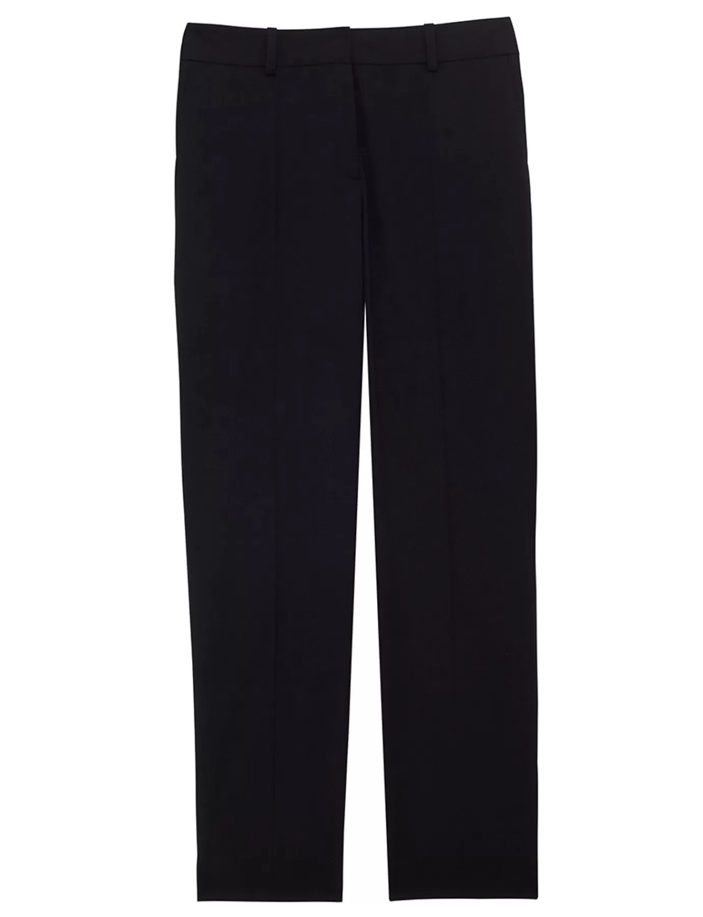 Ines De La Fressange Paris Pantalon Audrey bleu foncé en pure laine