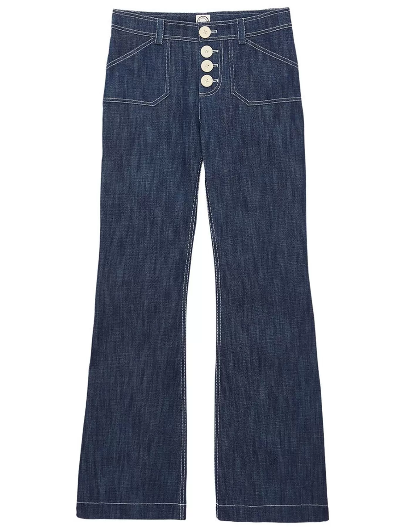 Ines De La Fressange Paris Pantalon Charlotte bleu