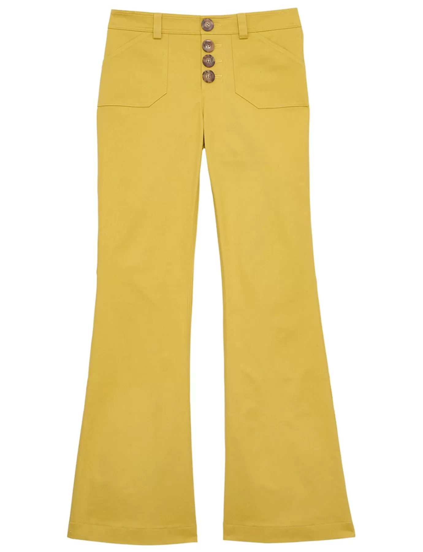 Ines De La Fressange Paris Pantalon Charlotte jaune