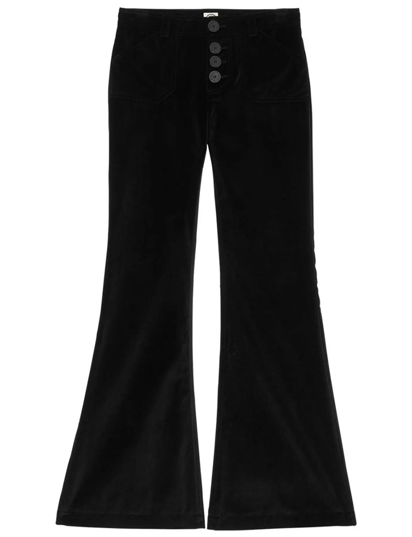 Ines De La Fressange Paris Pantalon Charlotte noir en coton