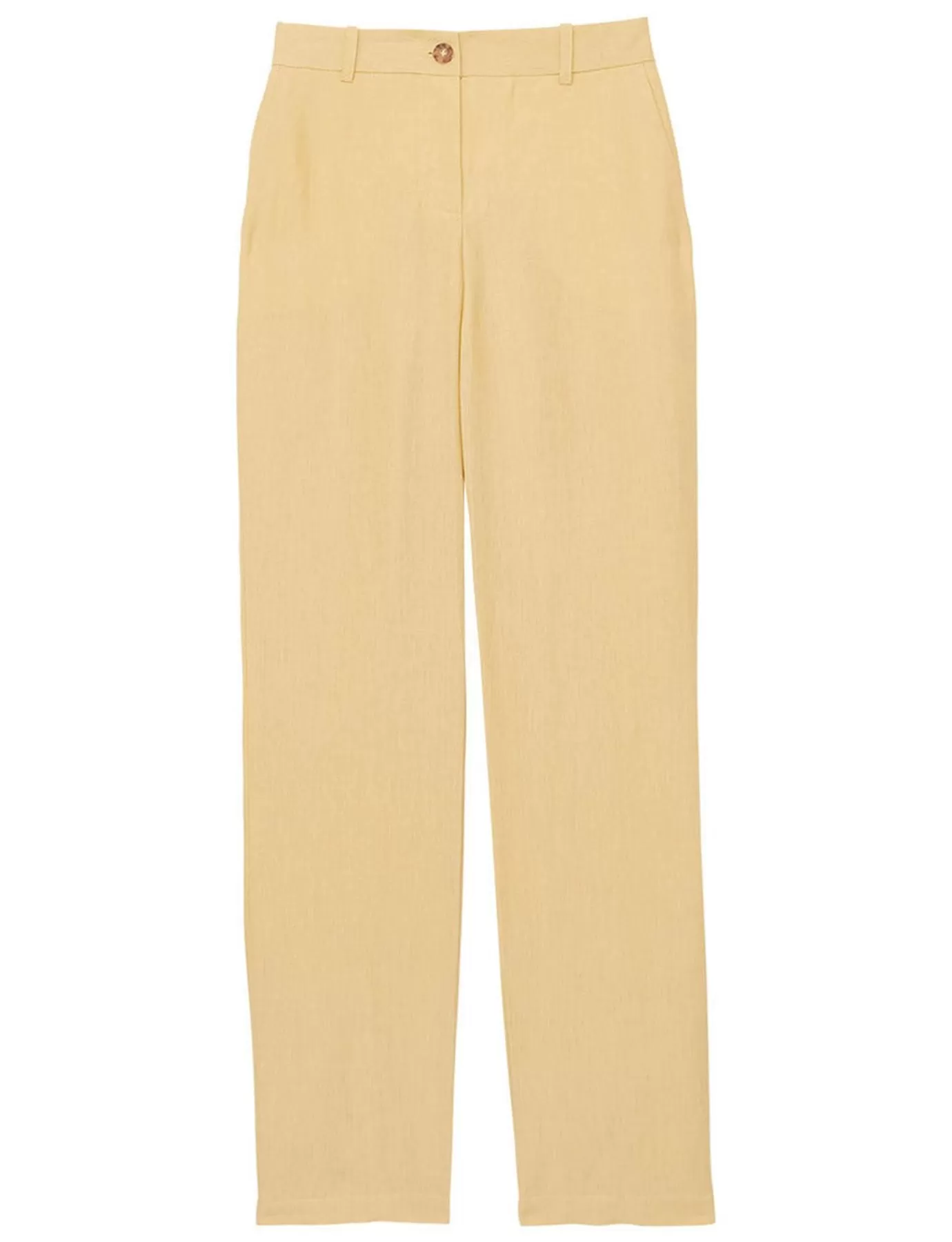 Ines De La Fressange Paris Pantalon Francisco en lin citron