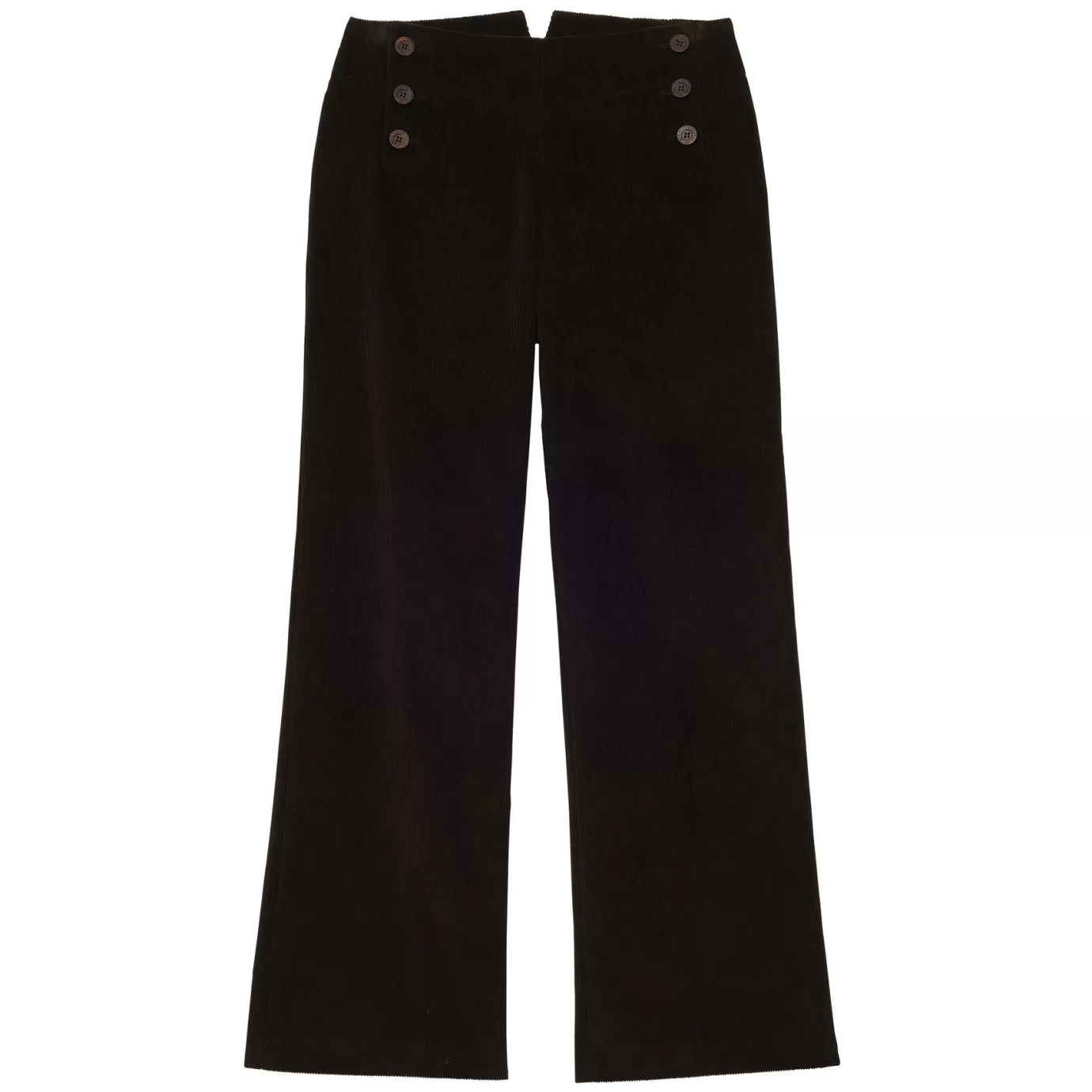 Ines De La Fressange Paris Pantalon Gabriel en velours milleraies marron