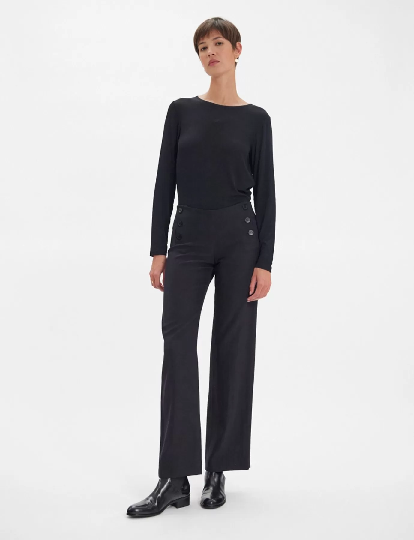 Ines De La Fressange Paris Pantalon Gabriel noir