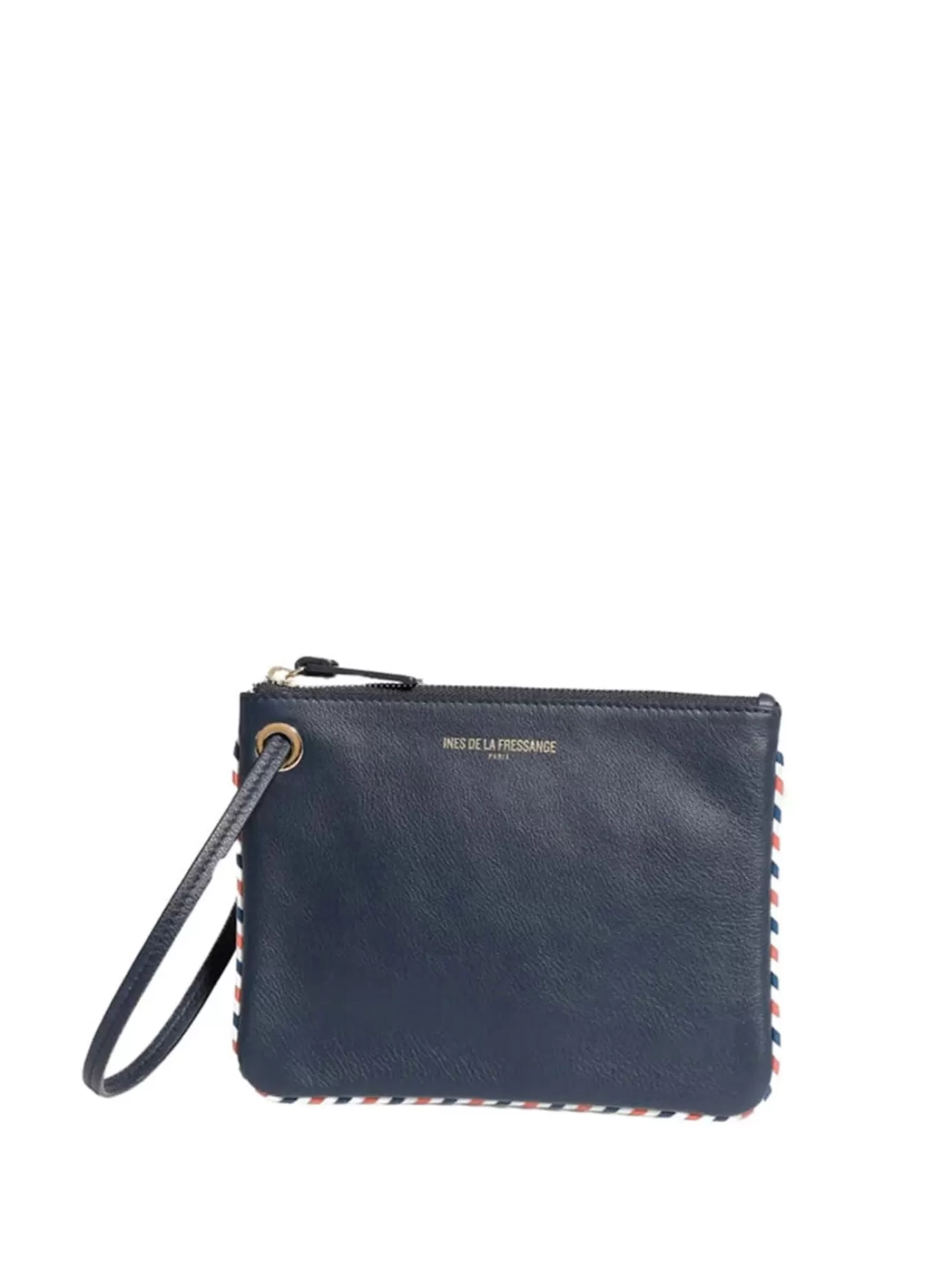 Femme Ines De La Fressange Paris Pochette Marcia bleu marine