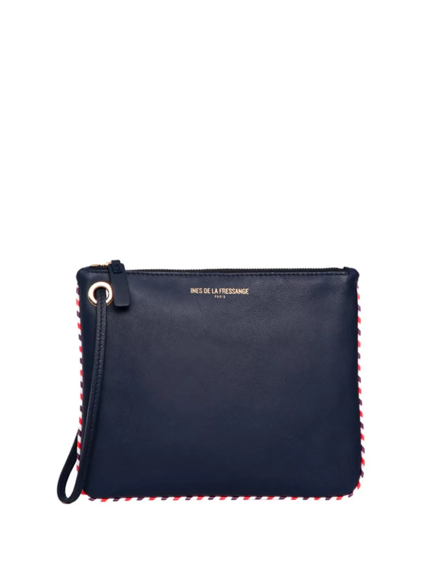 Femme Ines De La Fressange Paris Pochette Marcia bleu marine