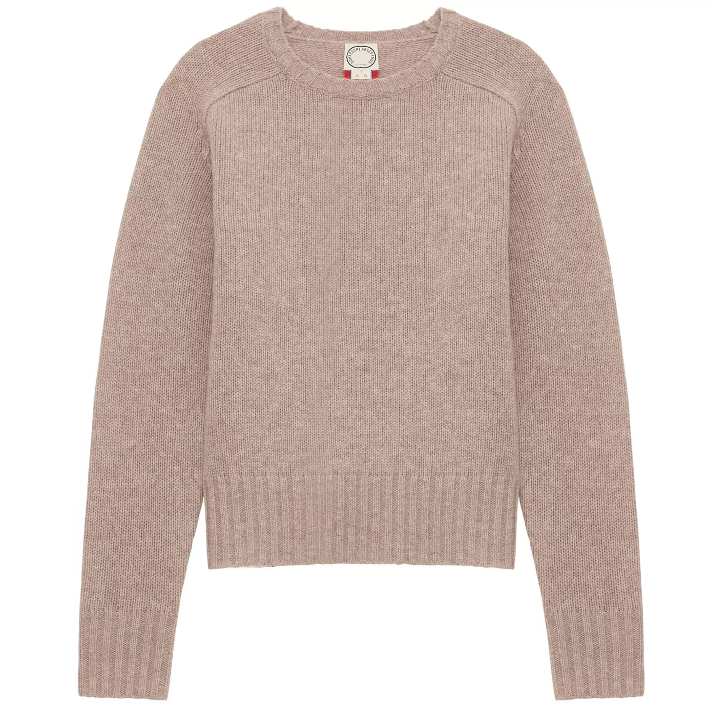 Ines De La Fressange Paris Pull Arthur en laine et cachemire beige