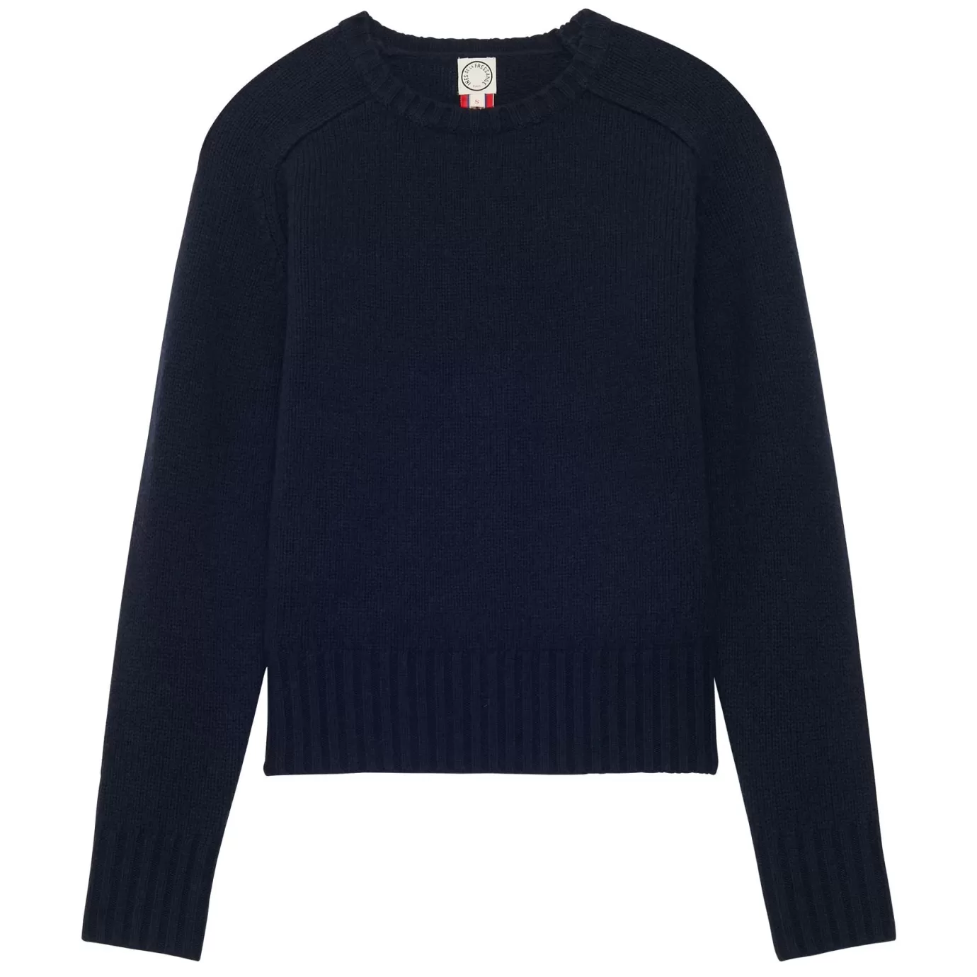 Ines De La Fressange Paris Pull Arthur en laine et cachemire marine