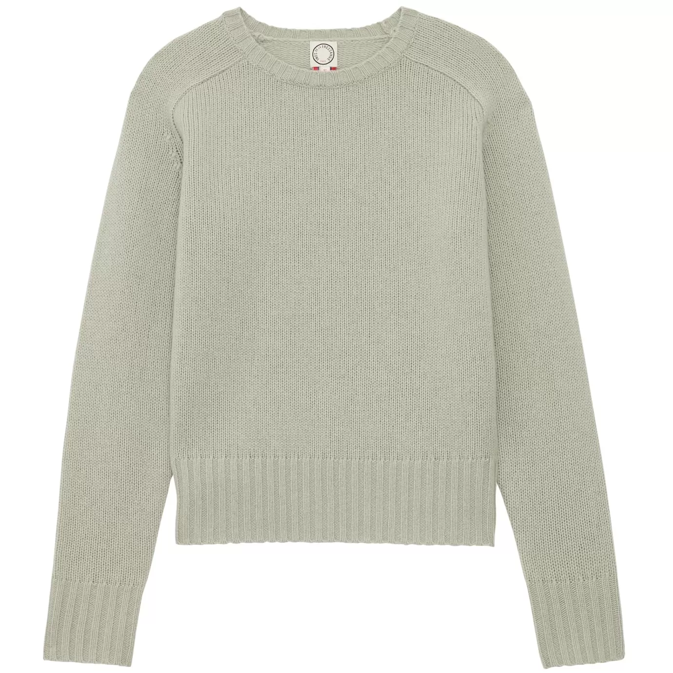 Ines De La Fressange Paris Pull Arthur en laine et cachemire vert amande