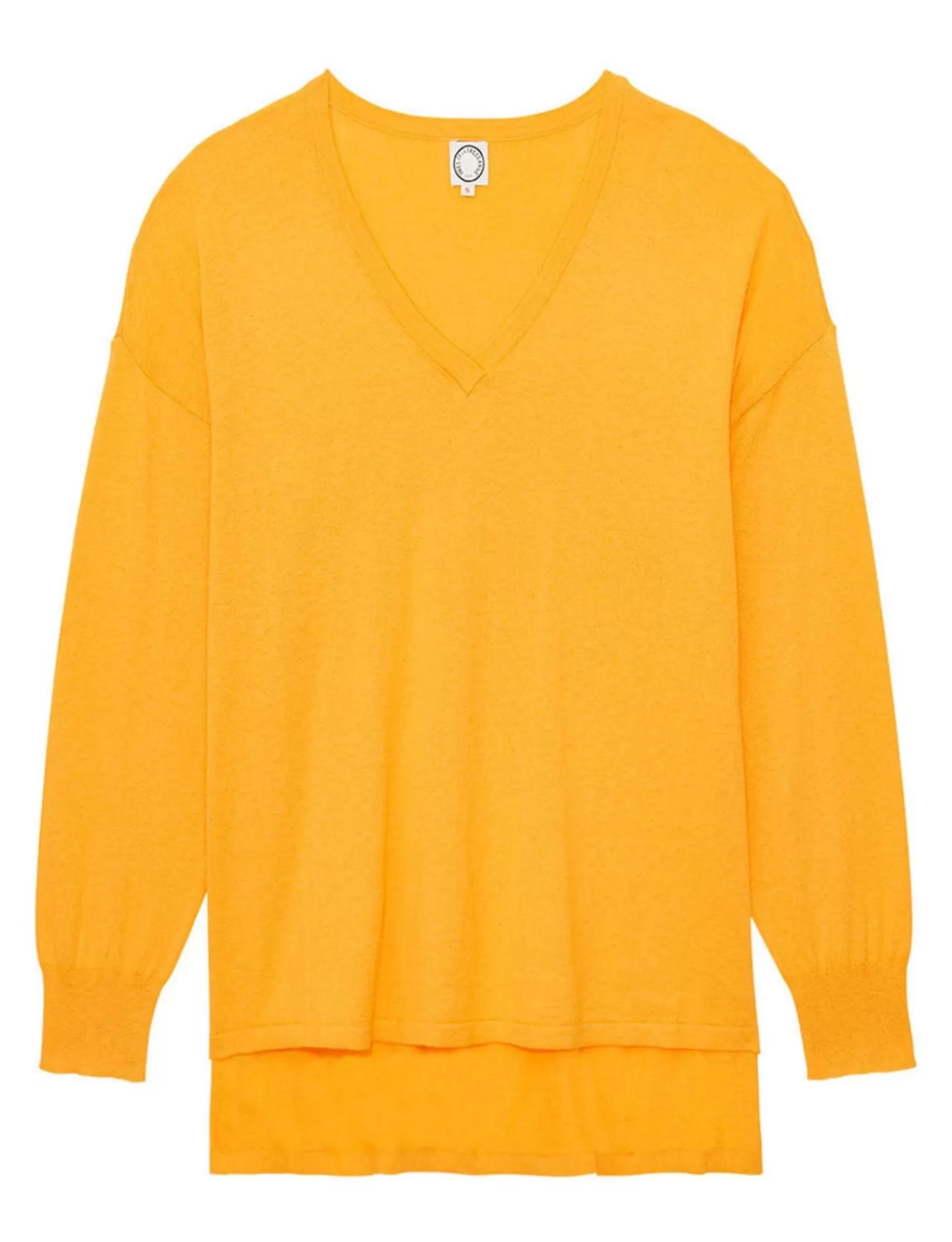 Ines De La Fressange Paris Pull col V en cachemire jaune Anton