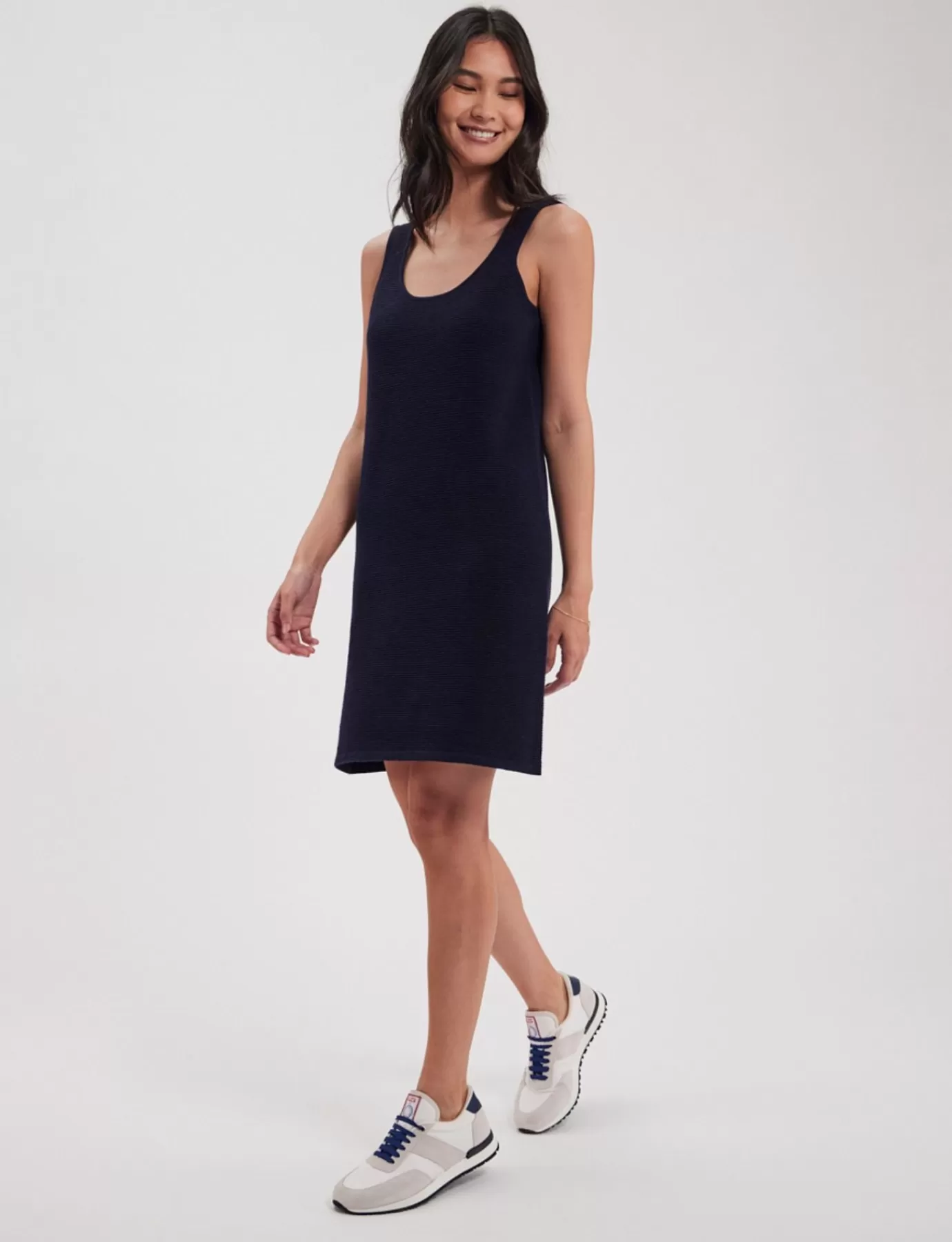 Ines De La Fressange Paris Robe en maille Martha Navy