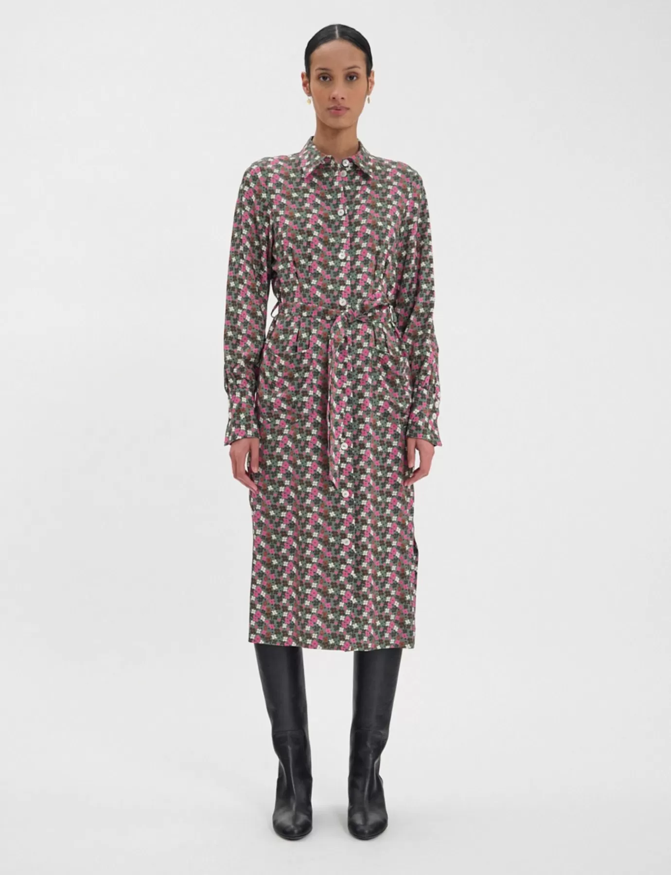 Ines De La Fressange Paris Robe Rosabella motif fleurs