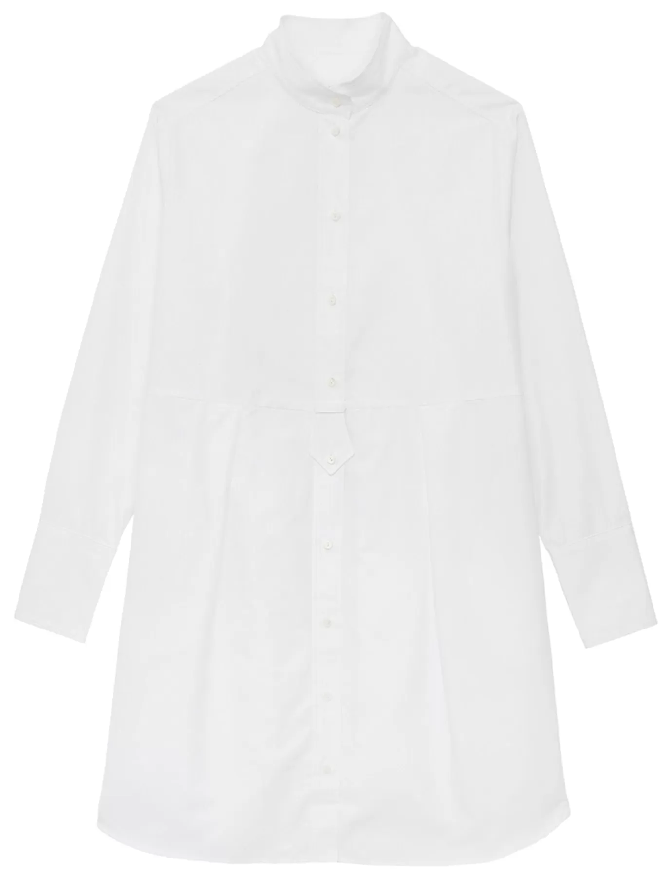 Ines De La Fressange Paris Robe-chemise Martina blanche