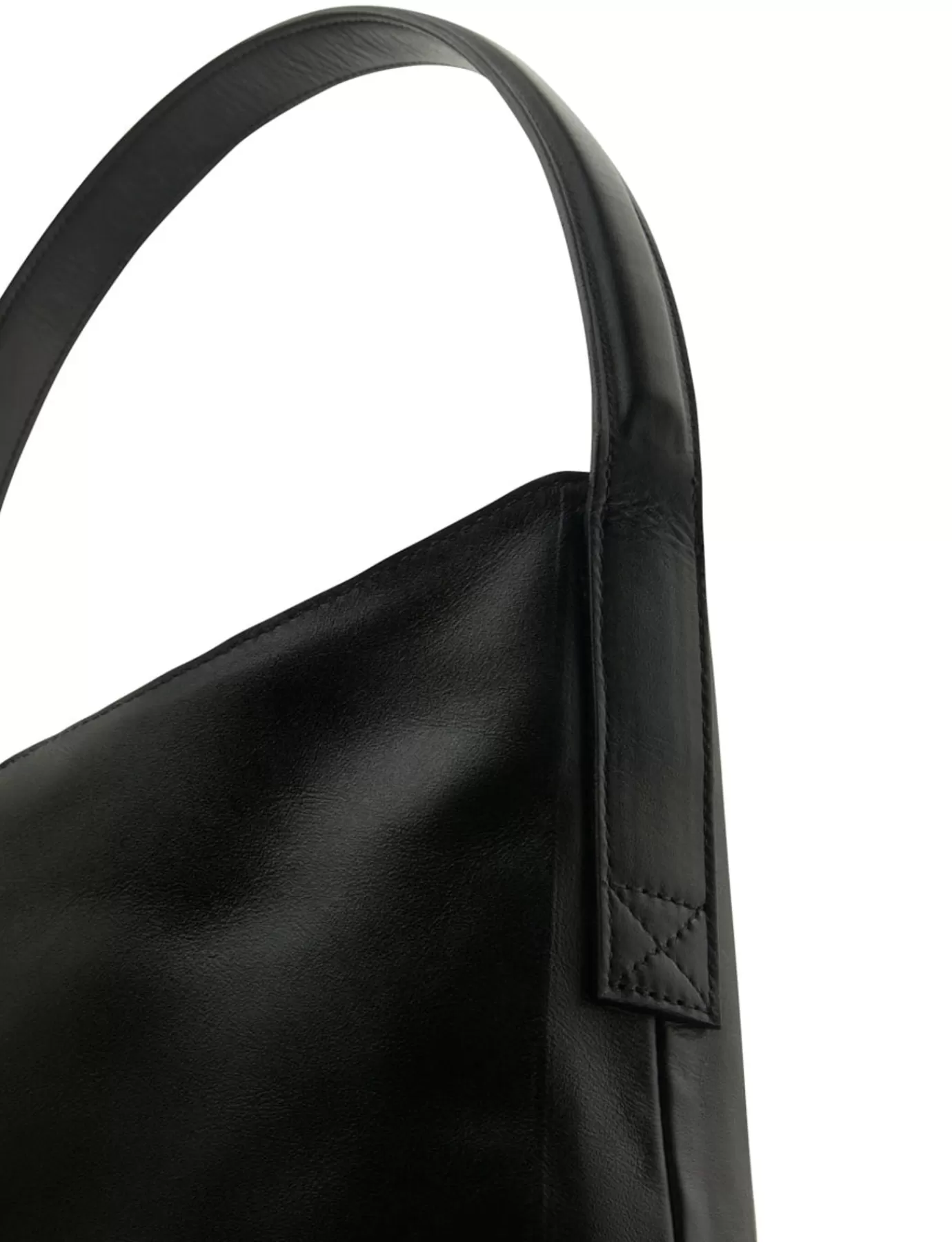 Femme Ines De La Fressange Paris Sac cabas Léonore taille M en cuir noir