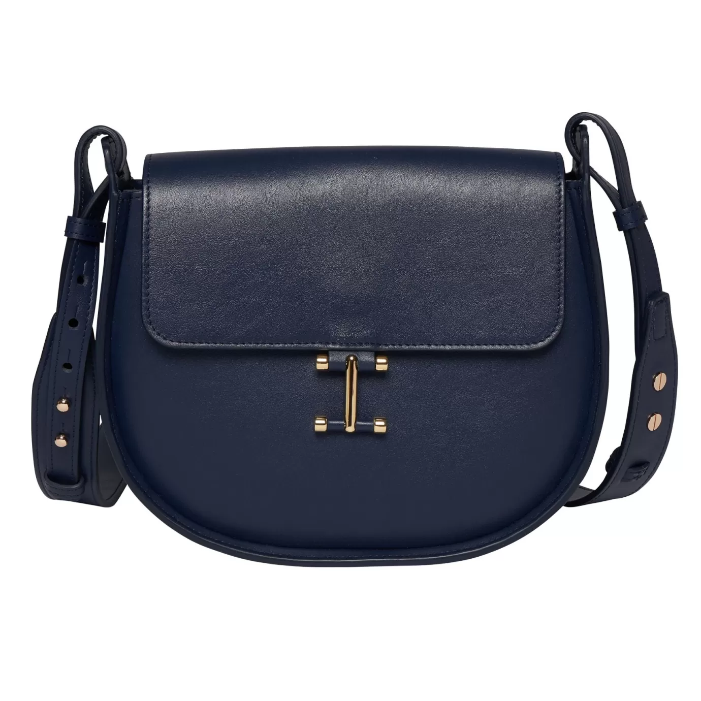 Femme Ines De La Fressange Paris Sac Senda cuir bleu nuit